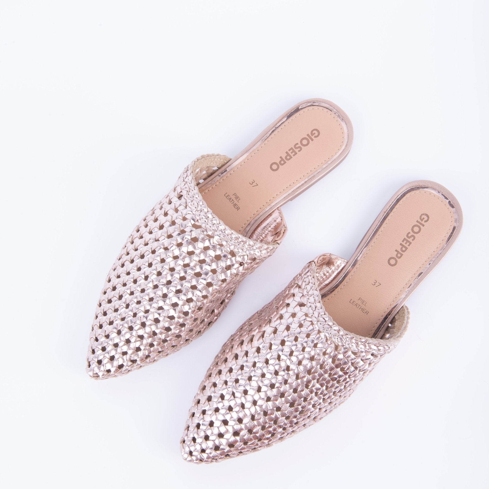 Closet GIO49085 - ciabattina in pelle dorata rame - Marta Ray