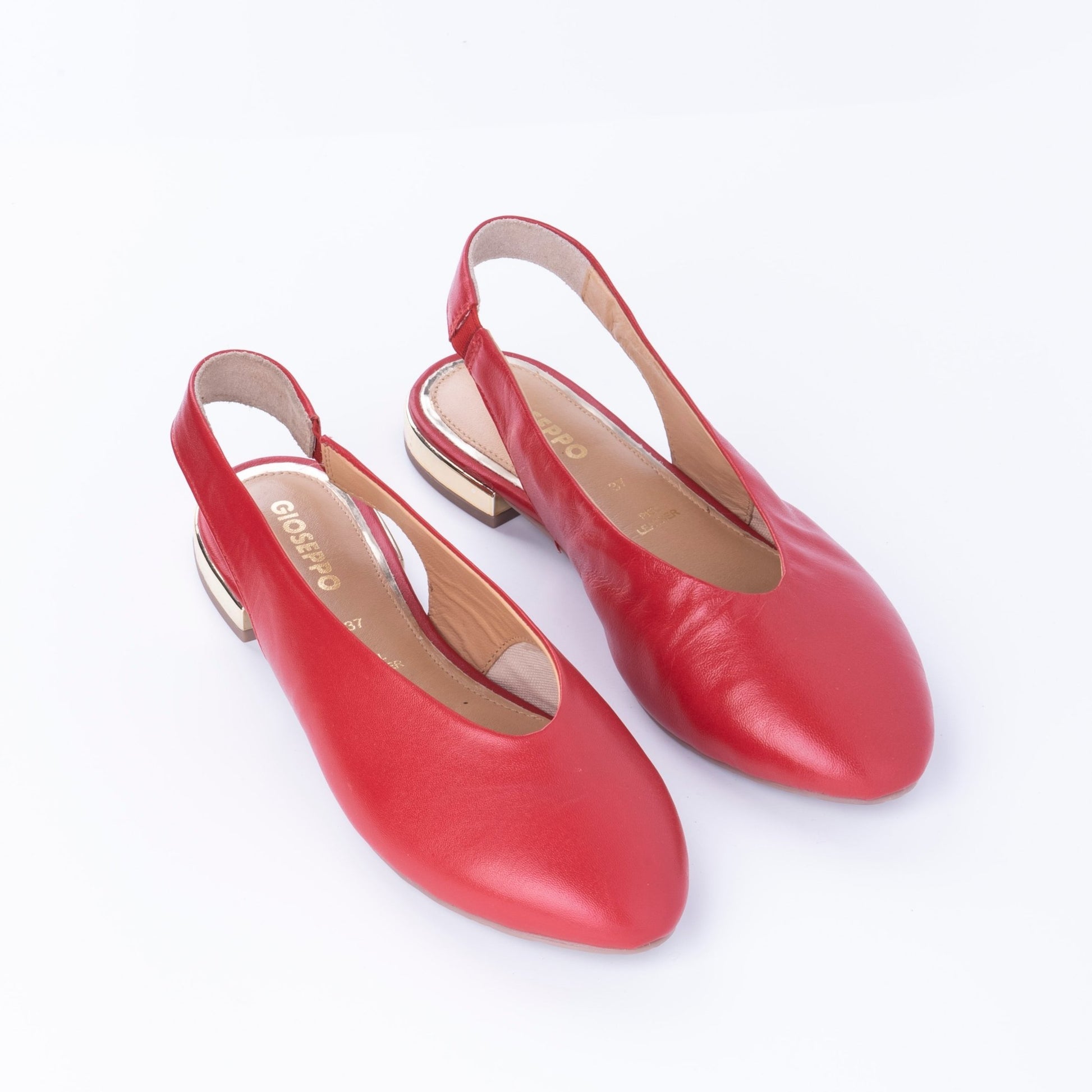 Closet GIO49159 - sandalo modello chanel in pelle rossa - Marta Ray