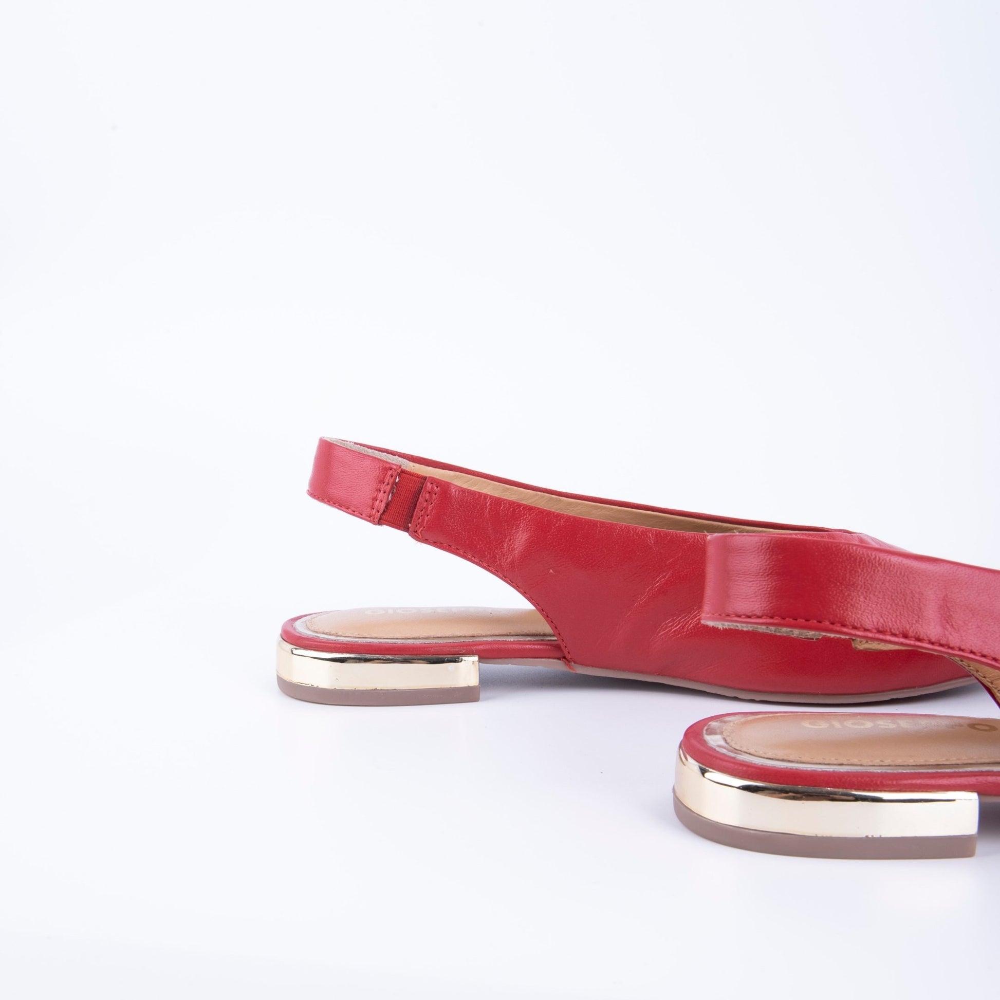 Closet GIO49159 - sandalo modello chanel in pelle rossa - Marta Ray