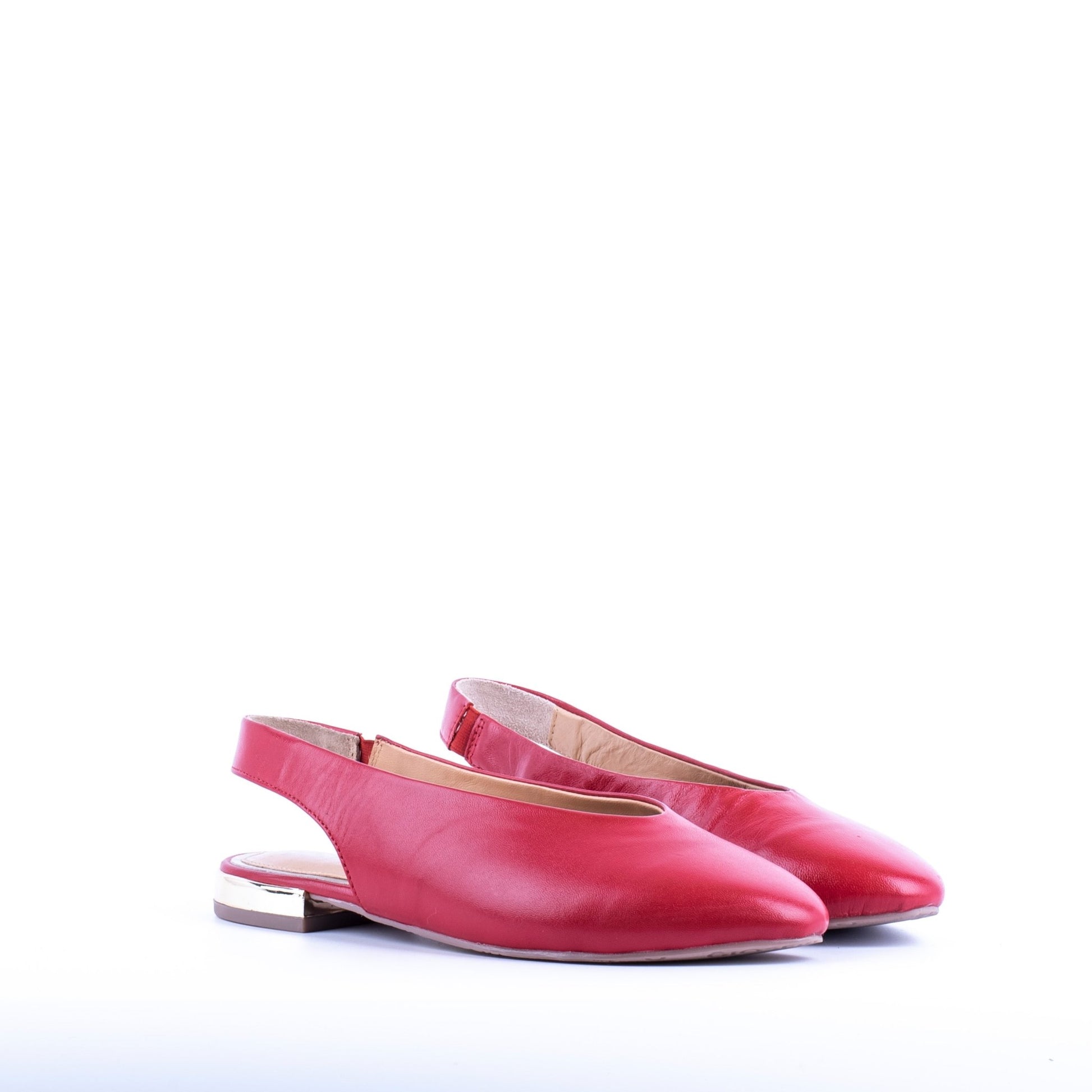 Closet GIO49159 - sandalo modello chanel in pelle rossa - Marta Ray