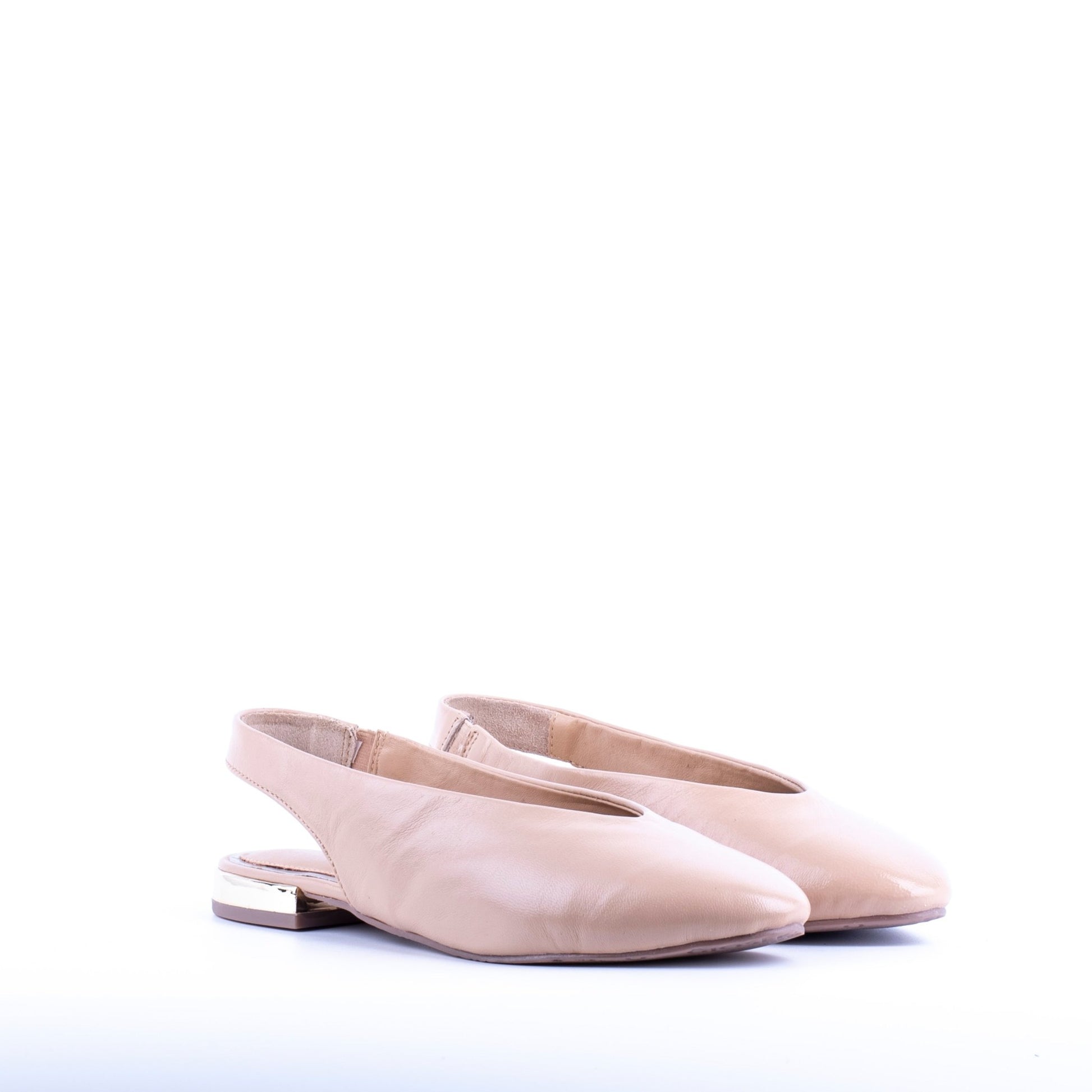 Closet GIO49160 - sandalo modello chanel in pelle nude - Marta Ray