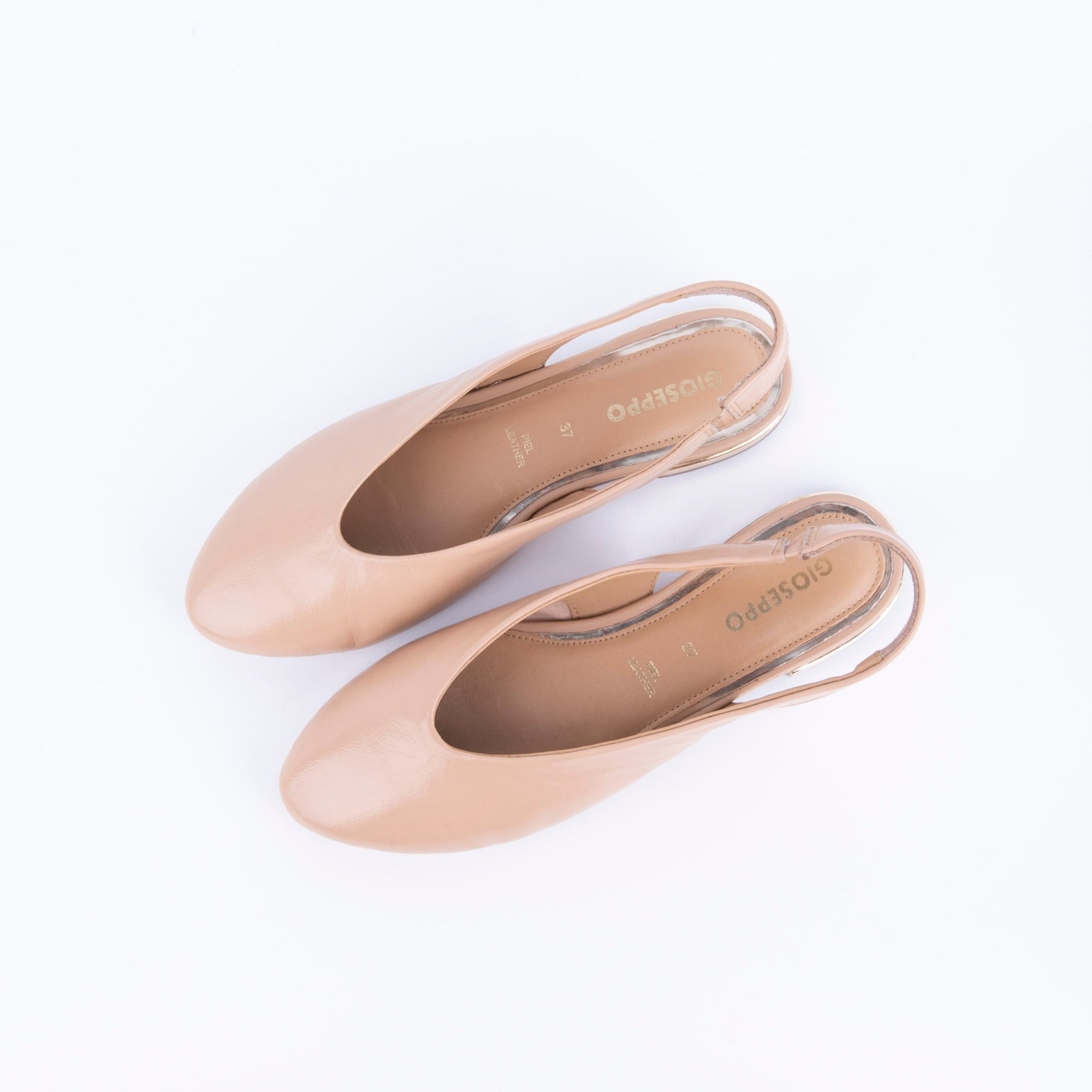 Closet GIO49160 - sandalo modello chanel in pelle nude - Marta Ray