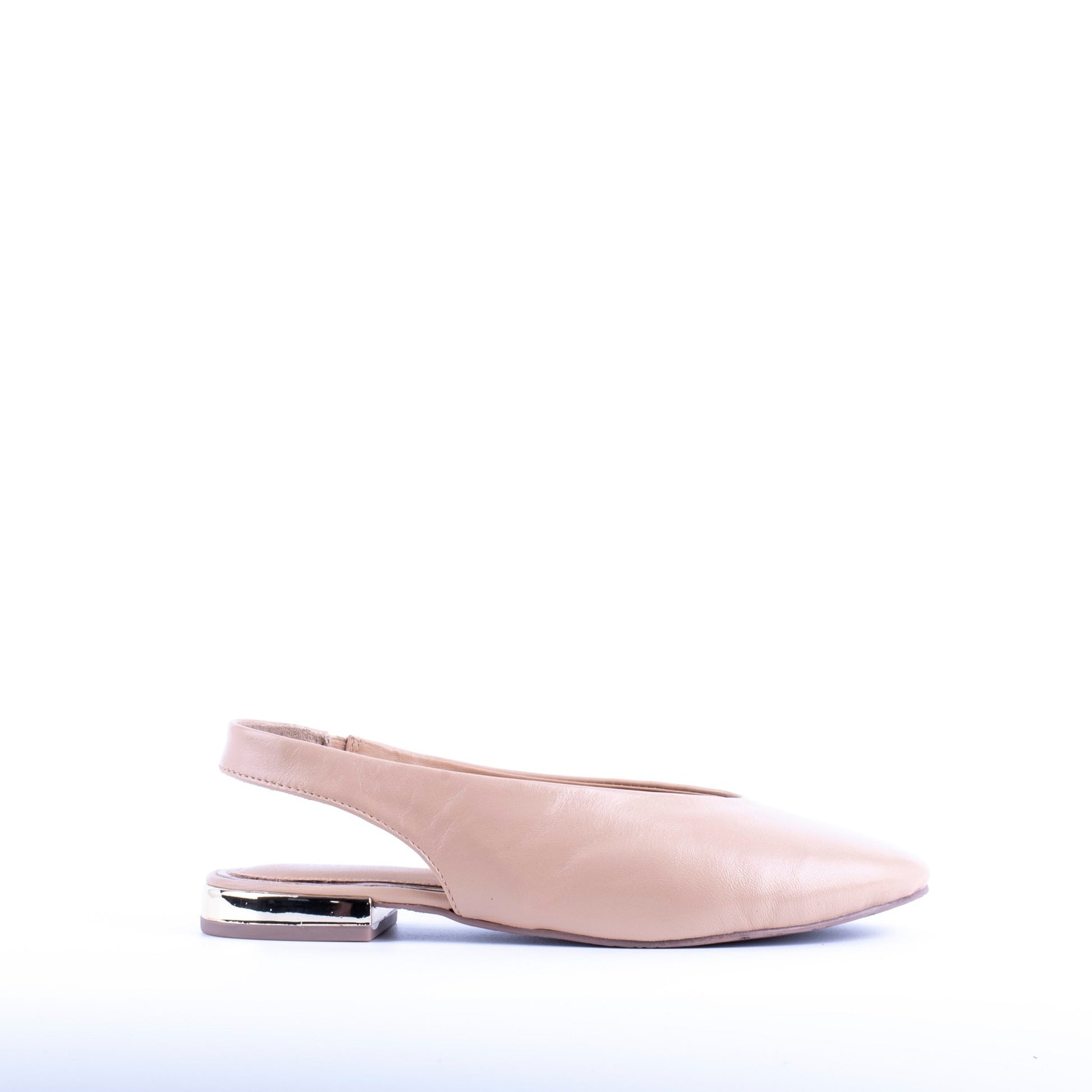 Closet GIO49160 - sandalo modello chanel in pelle nude - Marta Ray