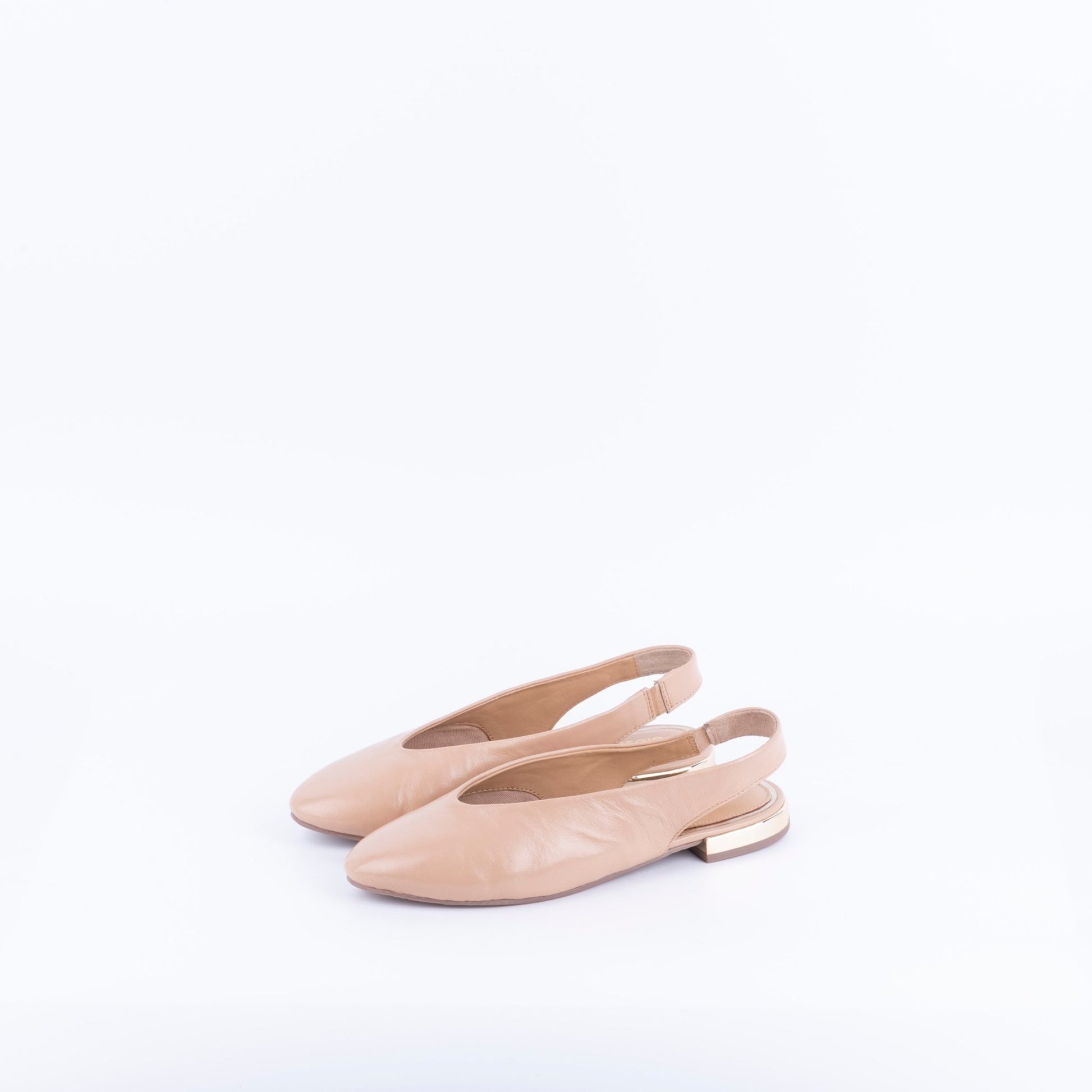 Closet GIO49160 - sandalo modello chanel in pelle nude - Marta Ray