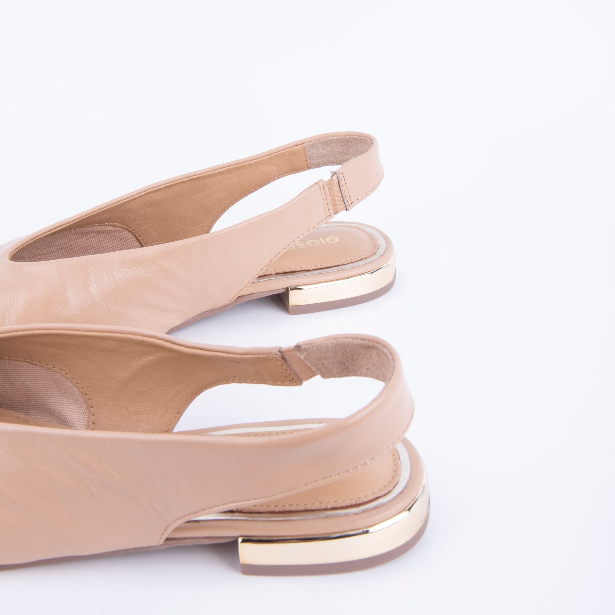 Closet GIO49160 - sandalo modello chanel in pelle nude - Marta Ray