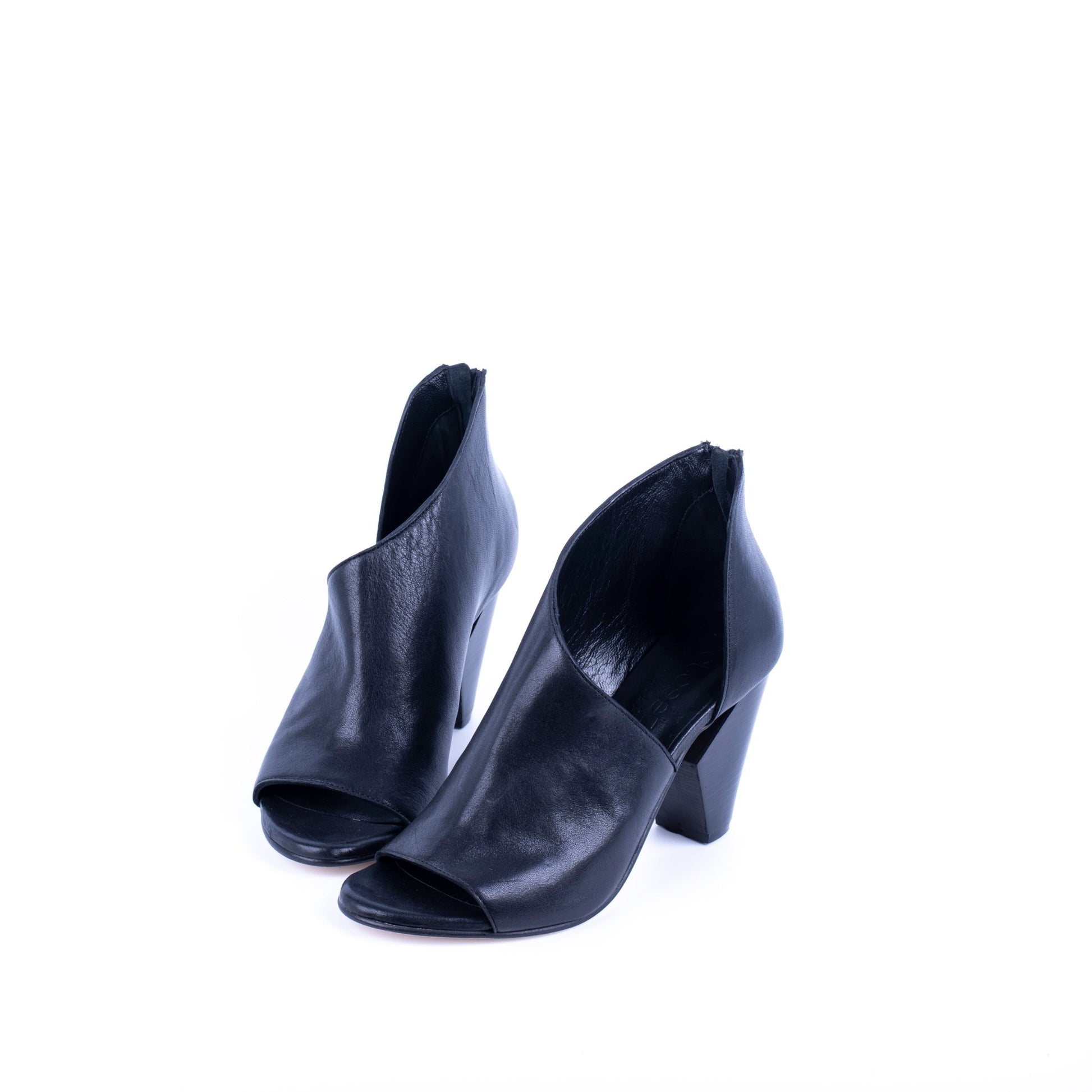 Closet TP FUTURA 6 - sandalo fasciante open toe in pelle nera - Marta Ray