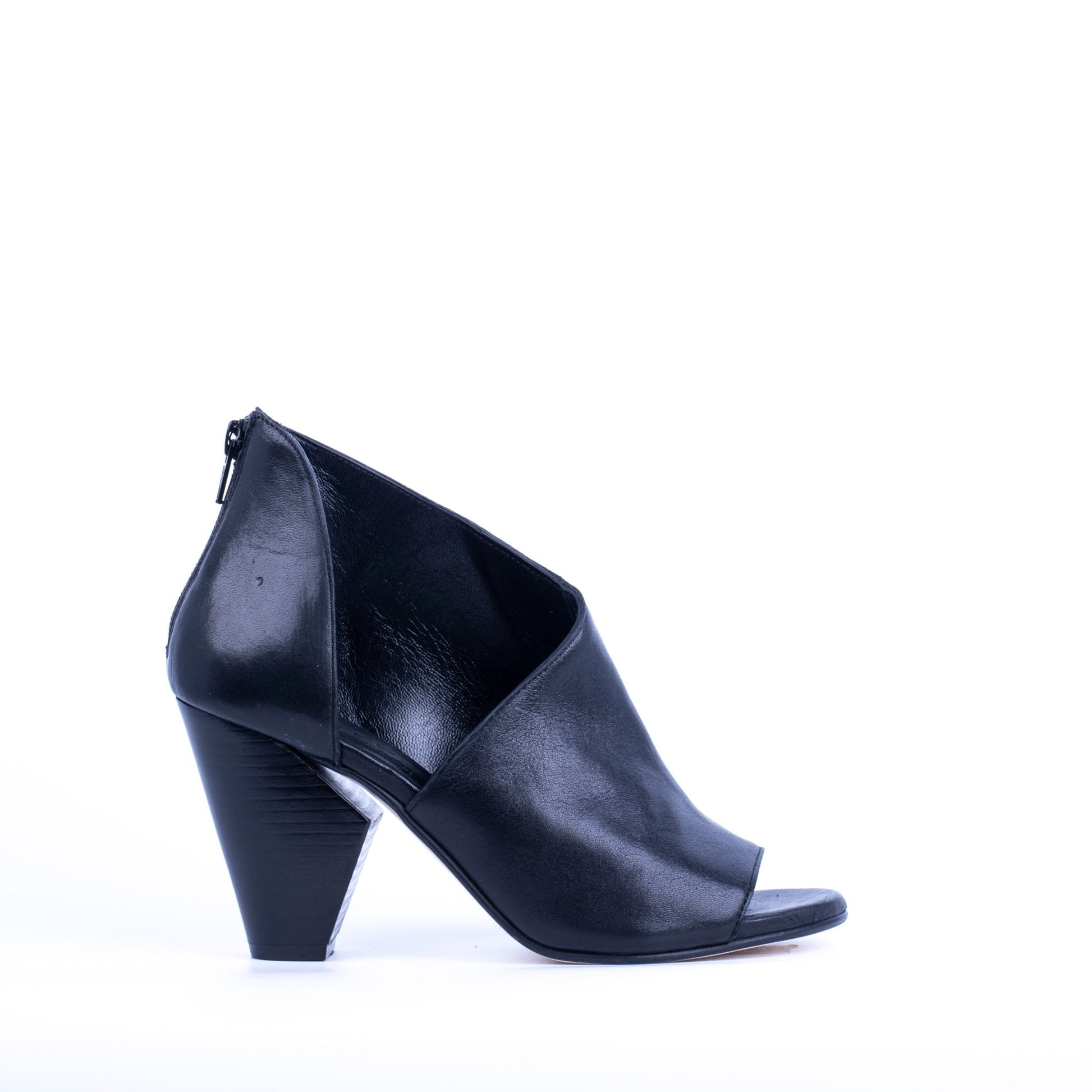 Closet TP FUTURA 6 - sandalo fasciante open toe in pelle nera - Marta Ray