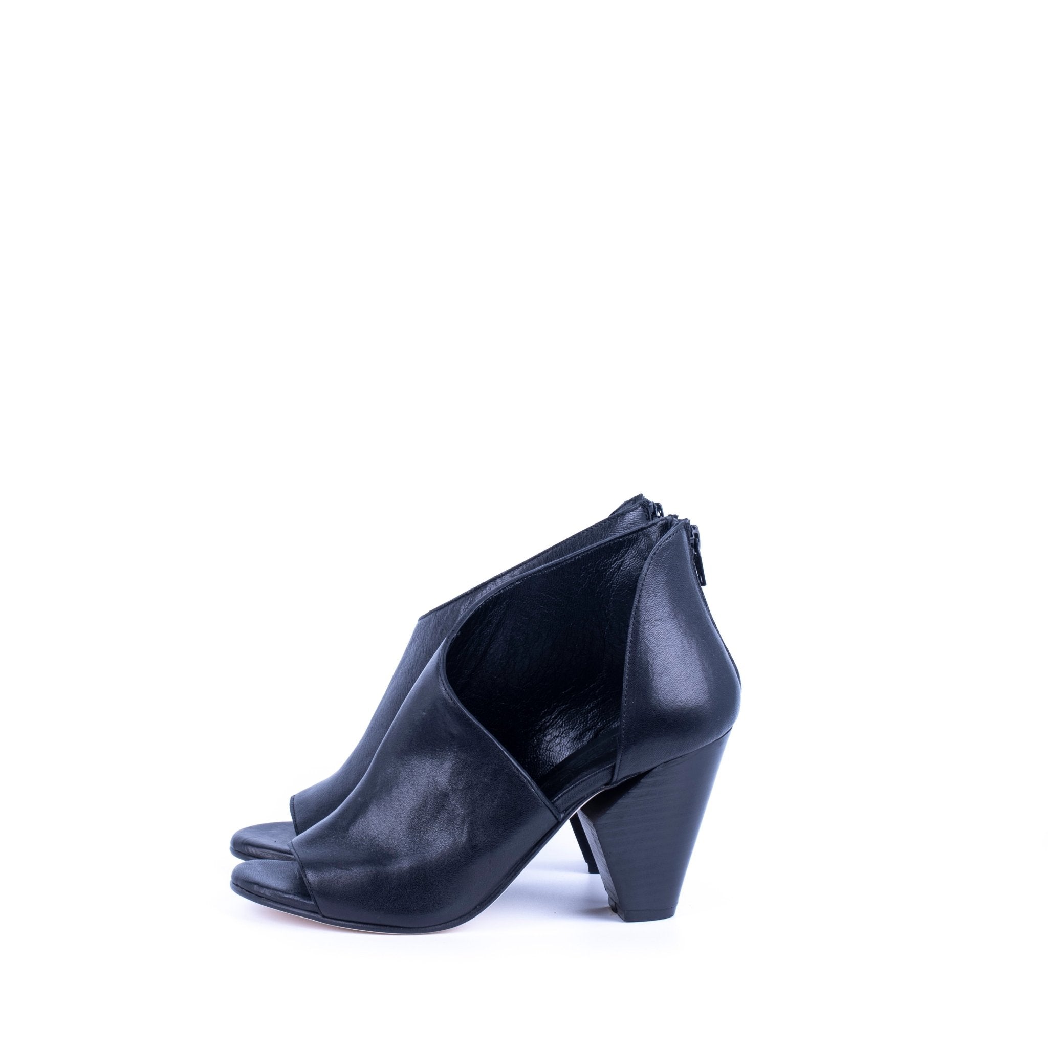 Closet TP FUTURA 6 - sandalo fasciante open toe in pelle nera - Marta Ray