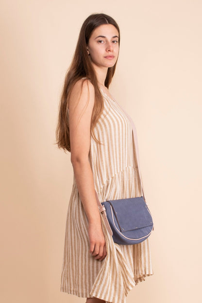 Daisy spighetta crepuscolo + cuoio nude - Marta Ray