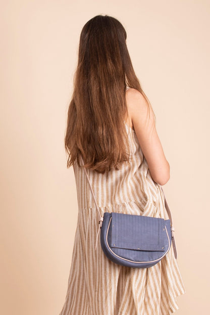 Daisy spighetta crepuscolo + cuoio nude - Marta Ray