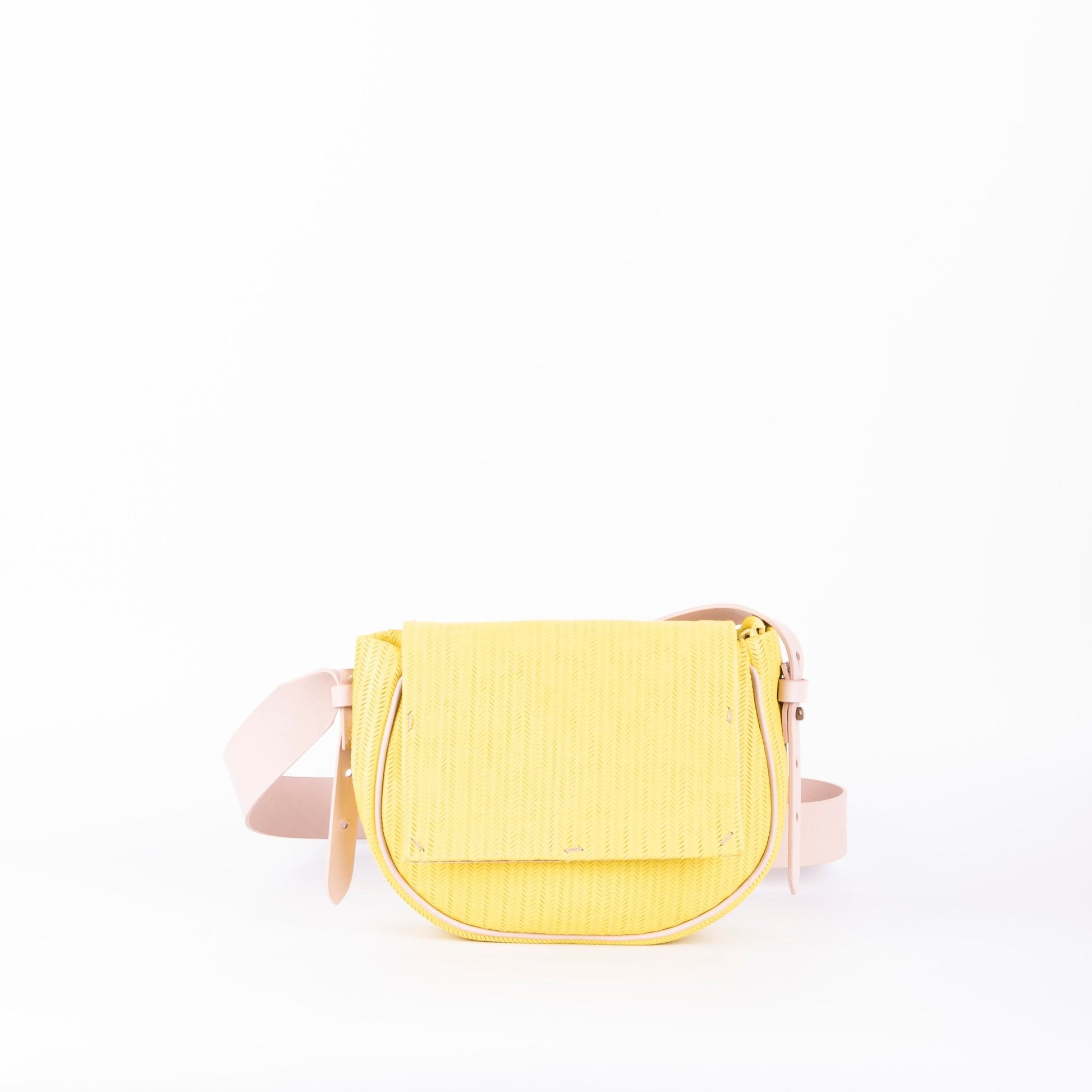 Daisy spighetta giallo + cuoio nude - Marta Ray
