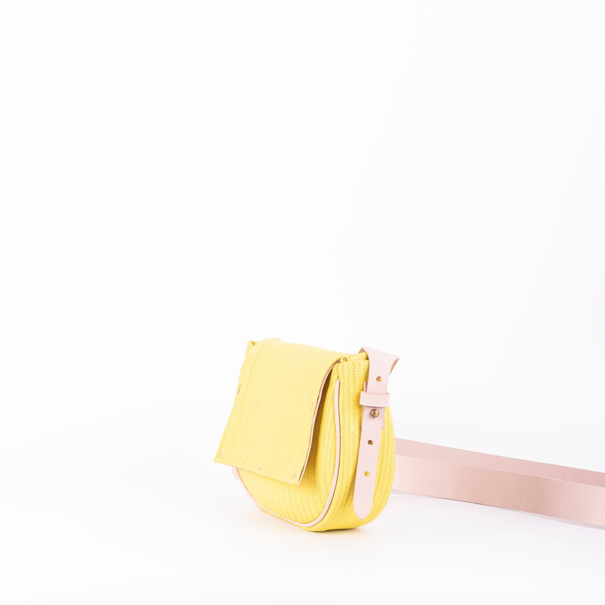 Daisy spighetta giallo + cuoio nude - Marta Ray