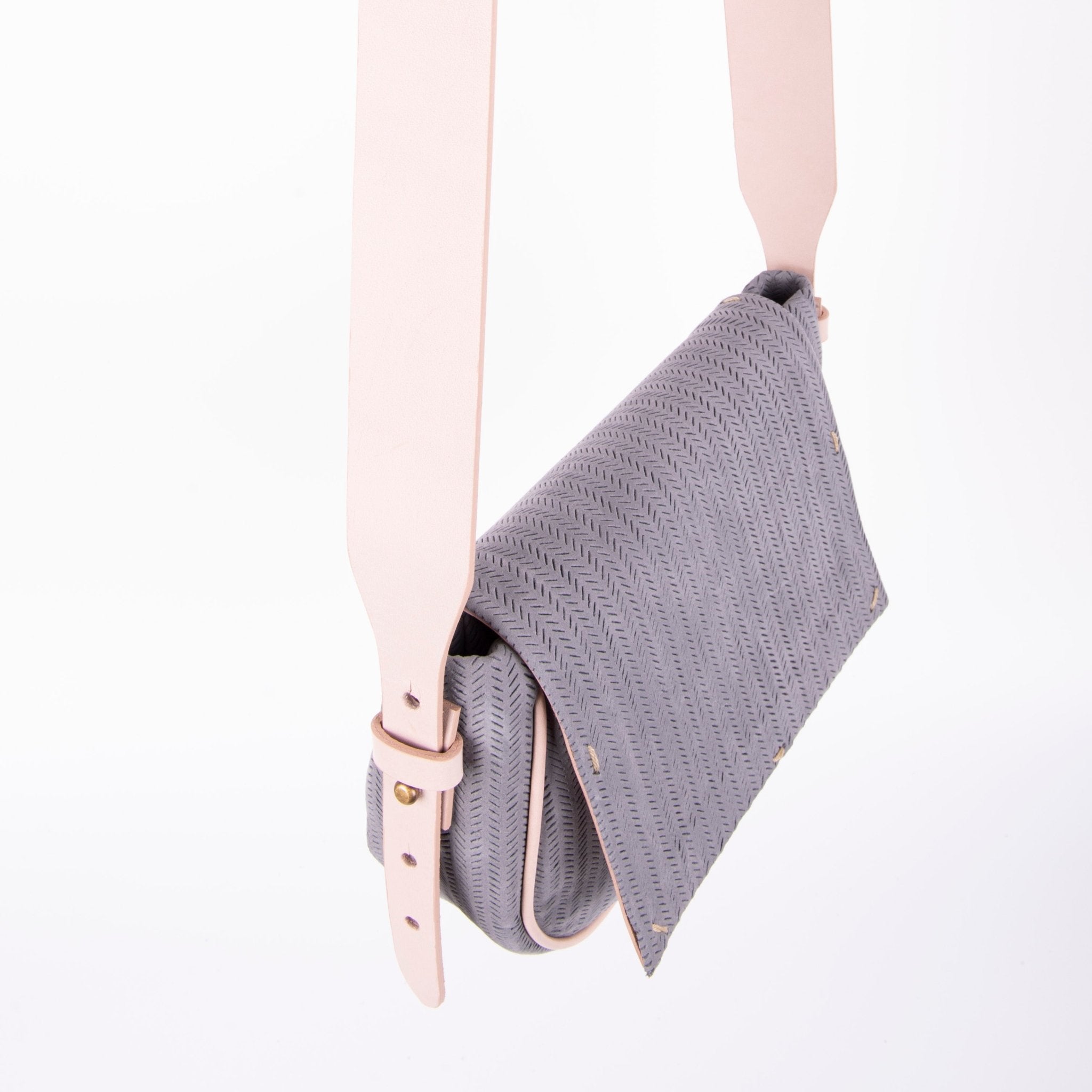 Daisy spighetta inky blue + cuoio nude - Marta Ray