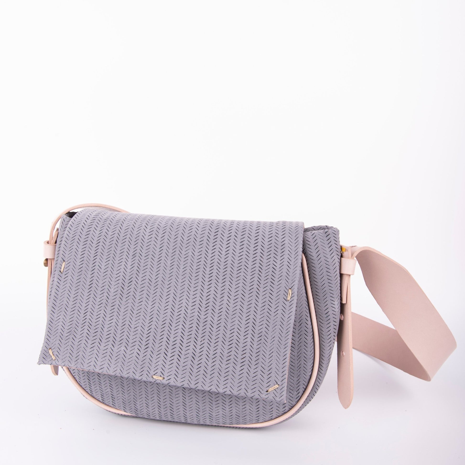 Daisy spighetta inky blue + cuoio nude - Marta Ray