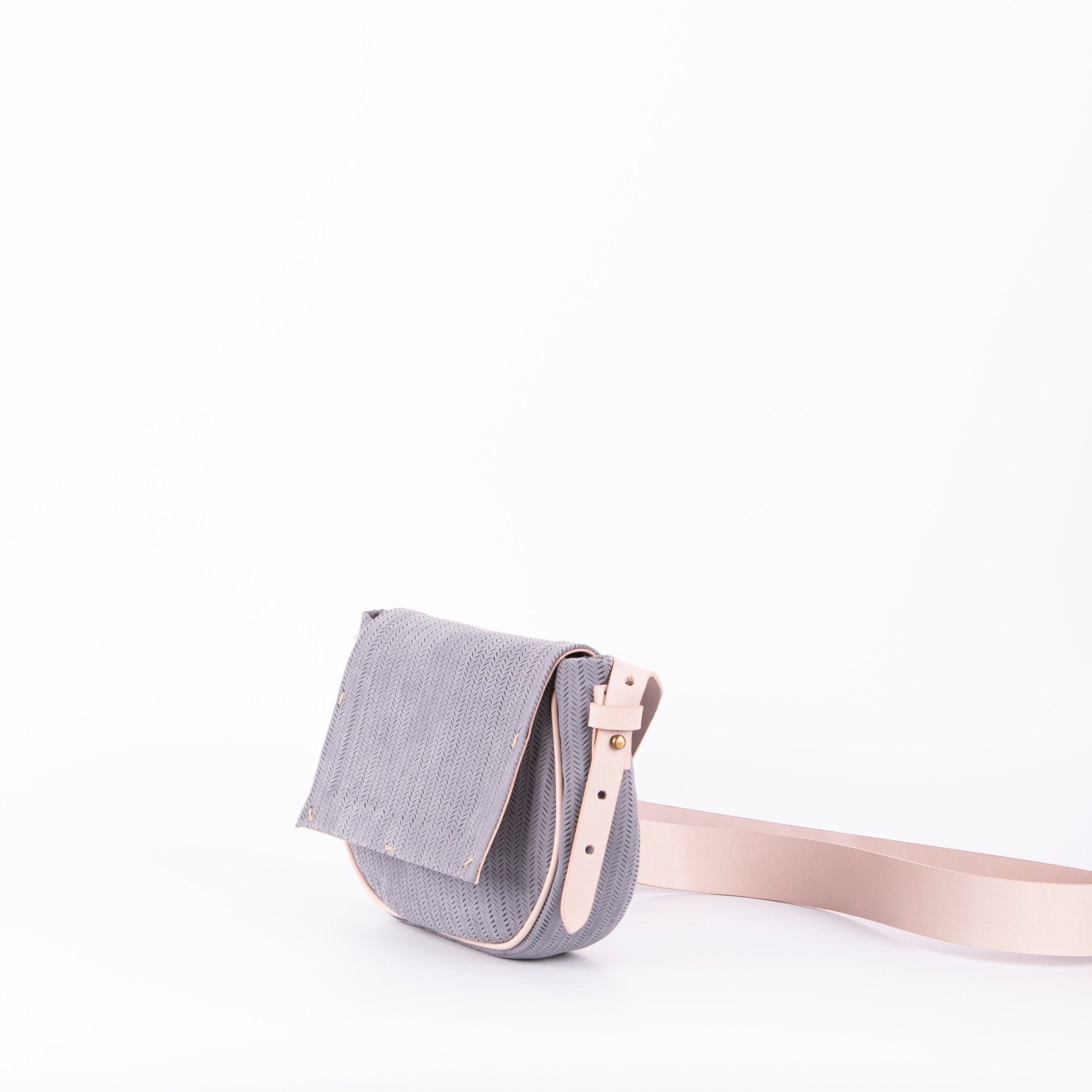 Daisy spighetta inky blue + cuoio nude - Marta Ray