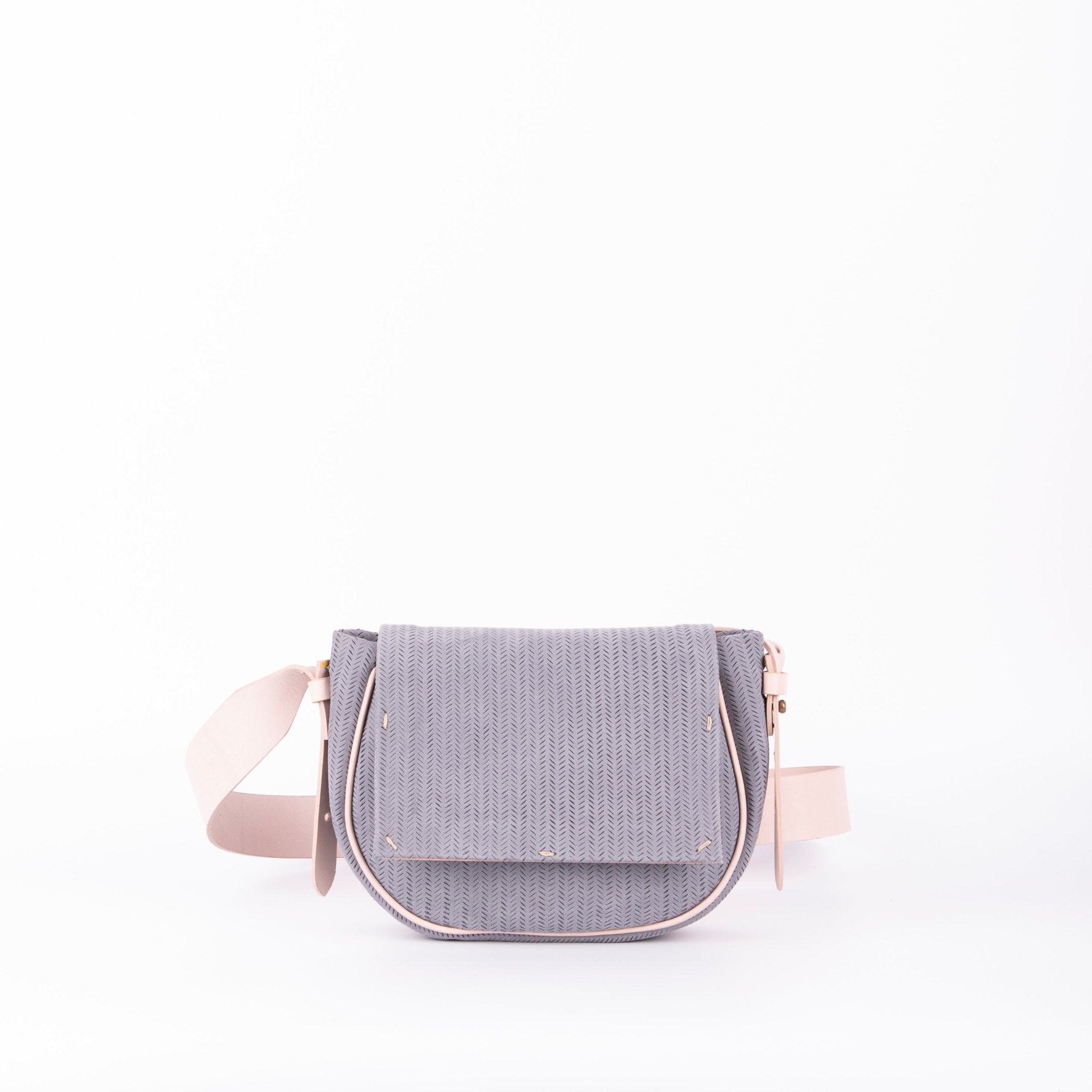 Daisy spighetta inky blue + cuoio nude - Marta Ray