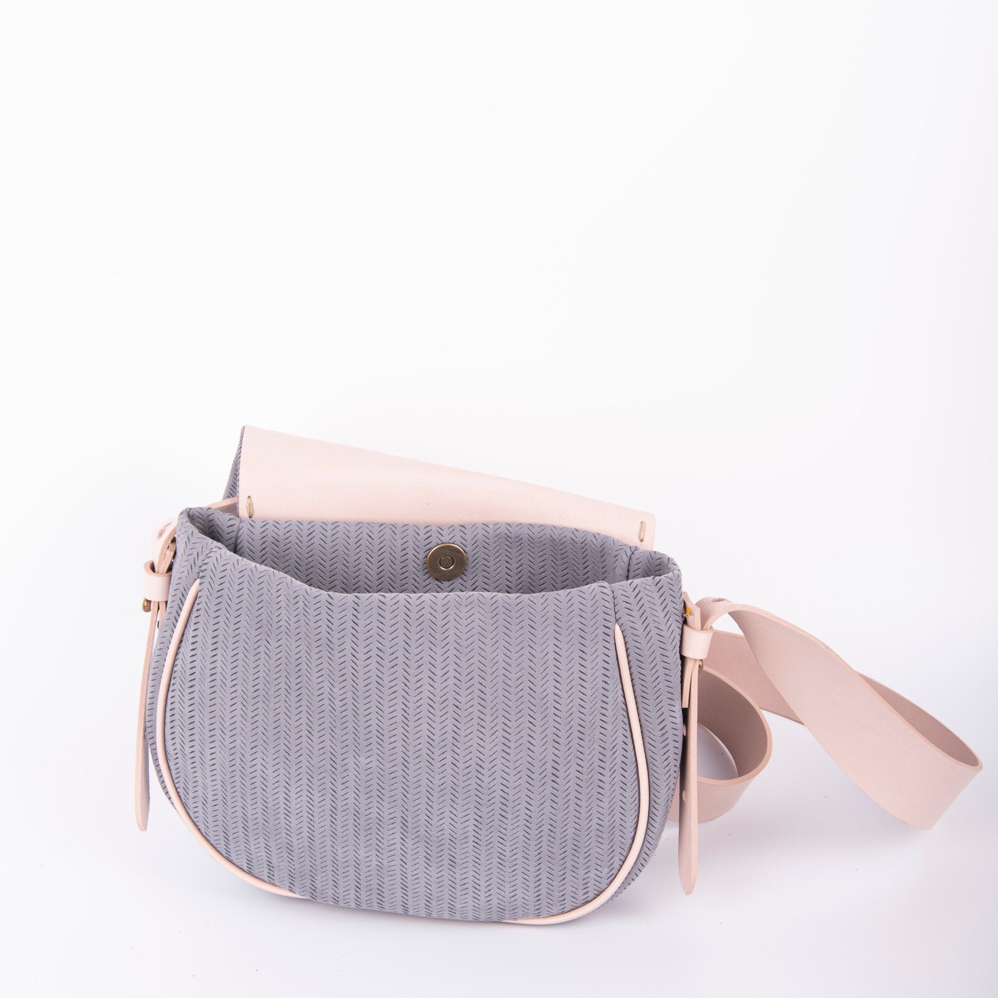 Daisy spighetta inky blue + cuoio nude - Marta Ray