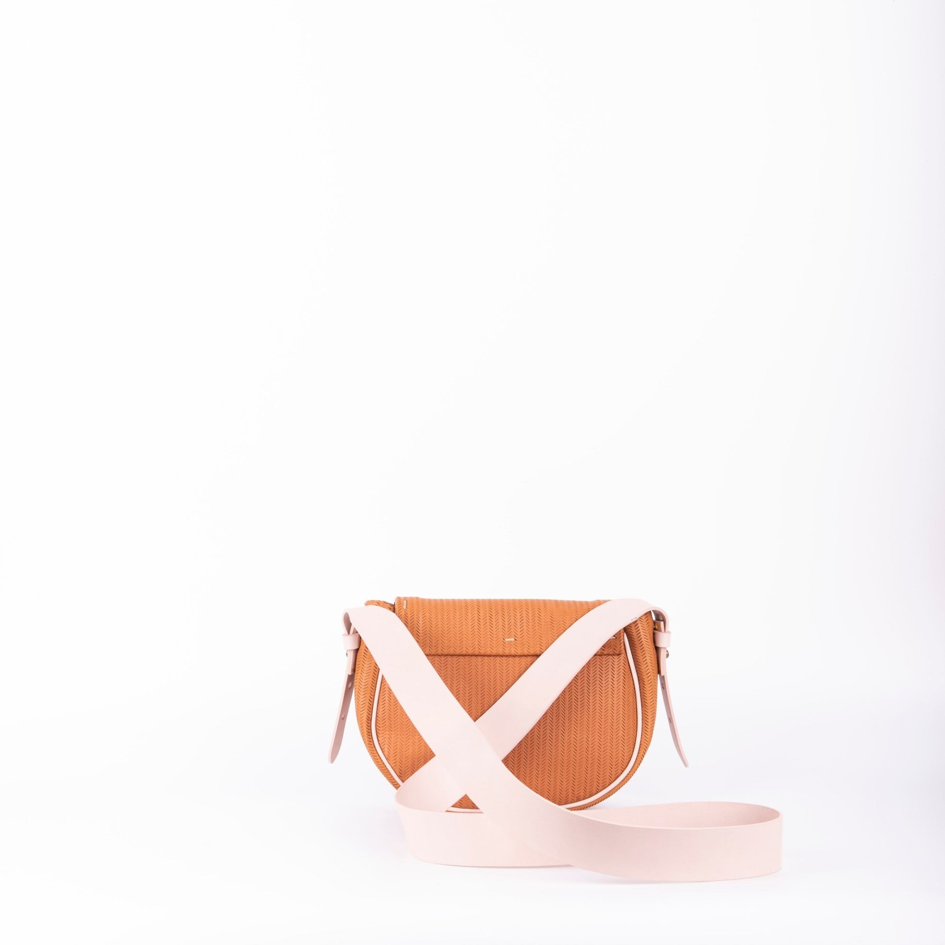 Daisy spighetta mattone + cuoio nude - Marta Ray