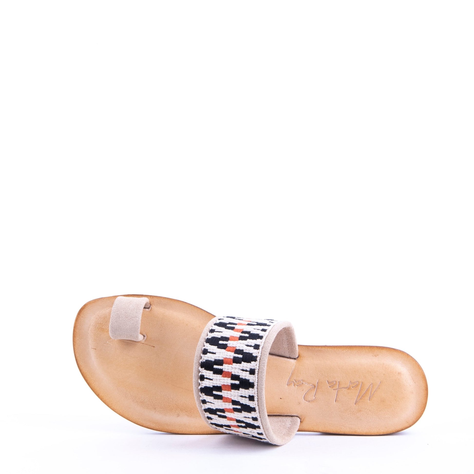 Dija camoscio+nastro boho naturale - Marta Ray