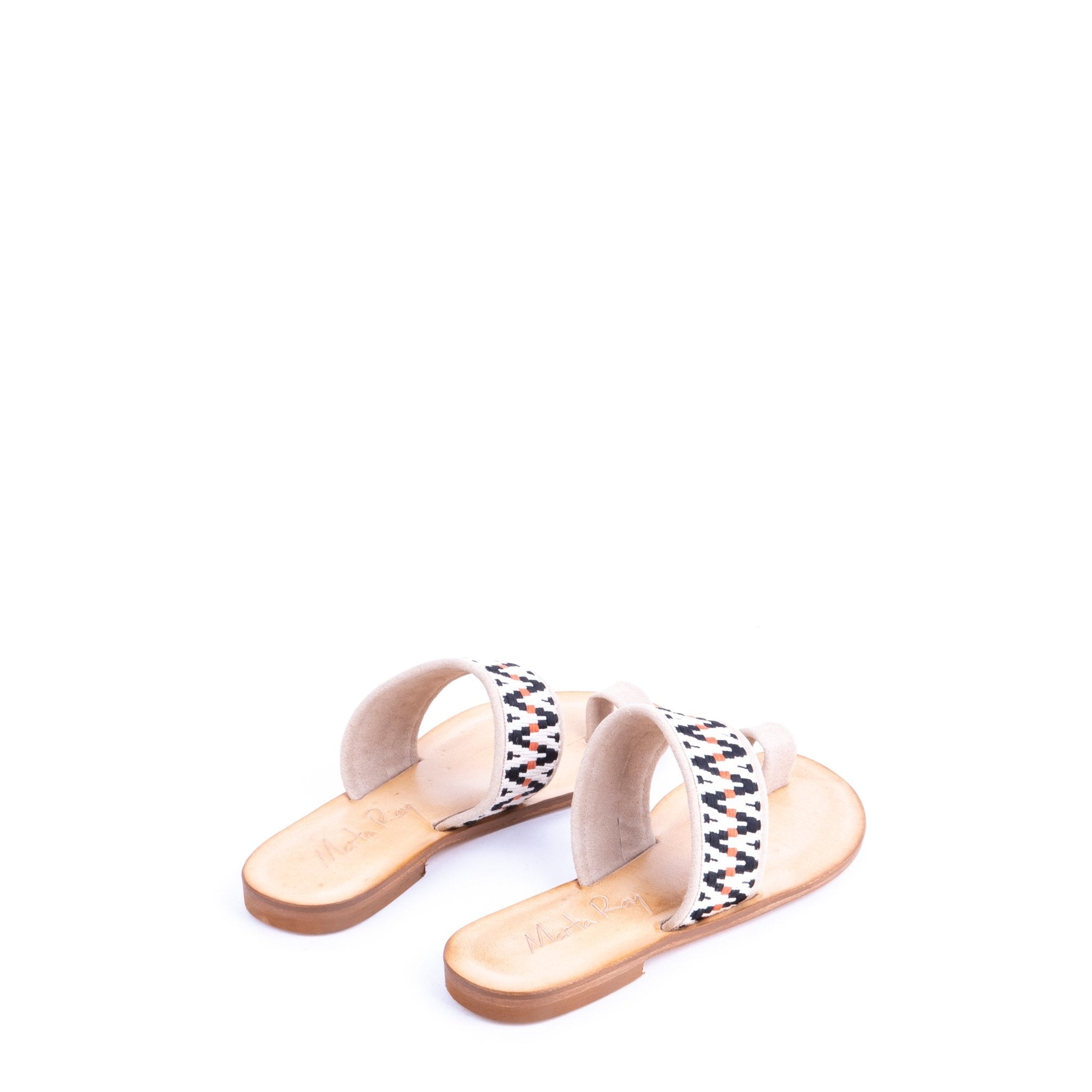 Dija camoscio+nastro boho naturale - Marta Ray