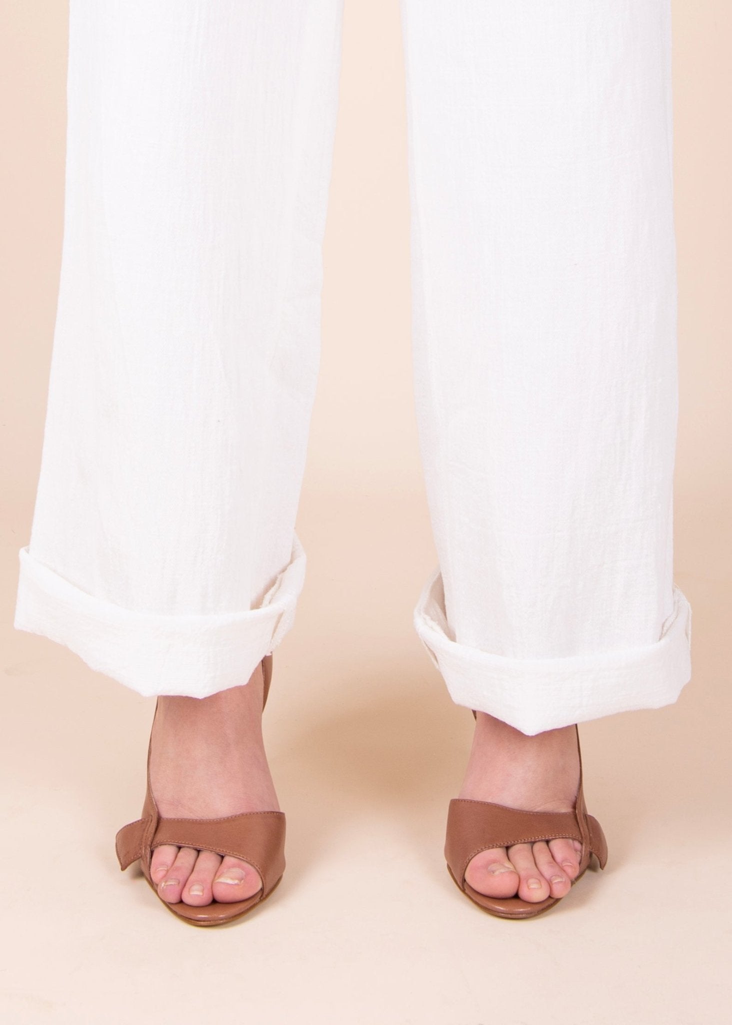 Ele savage cuoio - sandalo con tacco in pelle beige - Marta Ray