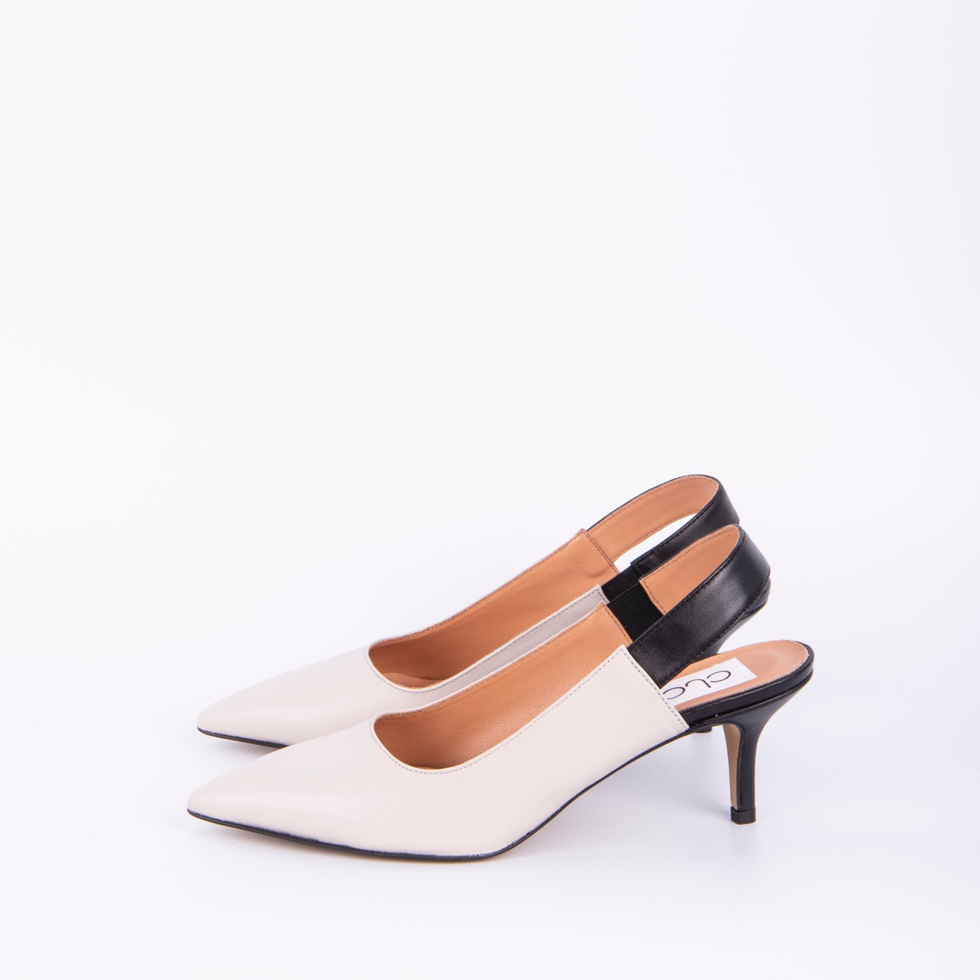 Eleni savage beige - décolleté in pelle beige - Marta Ray
