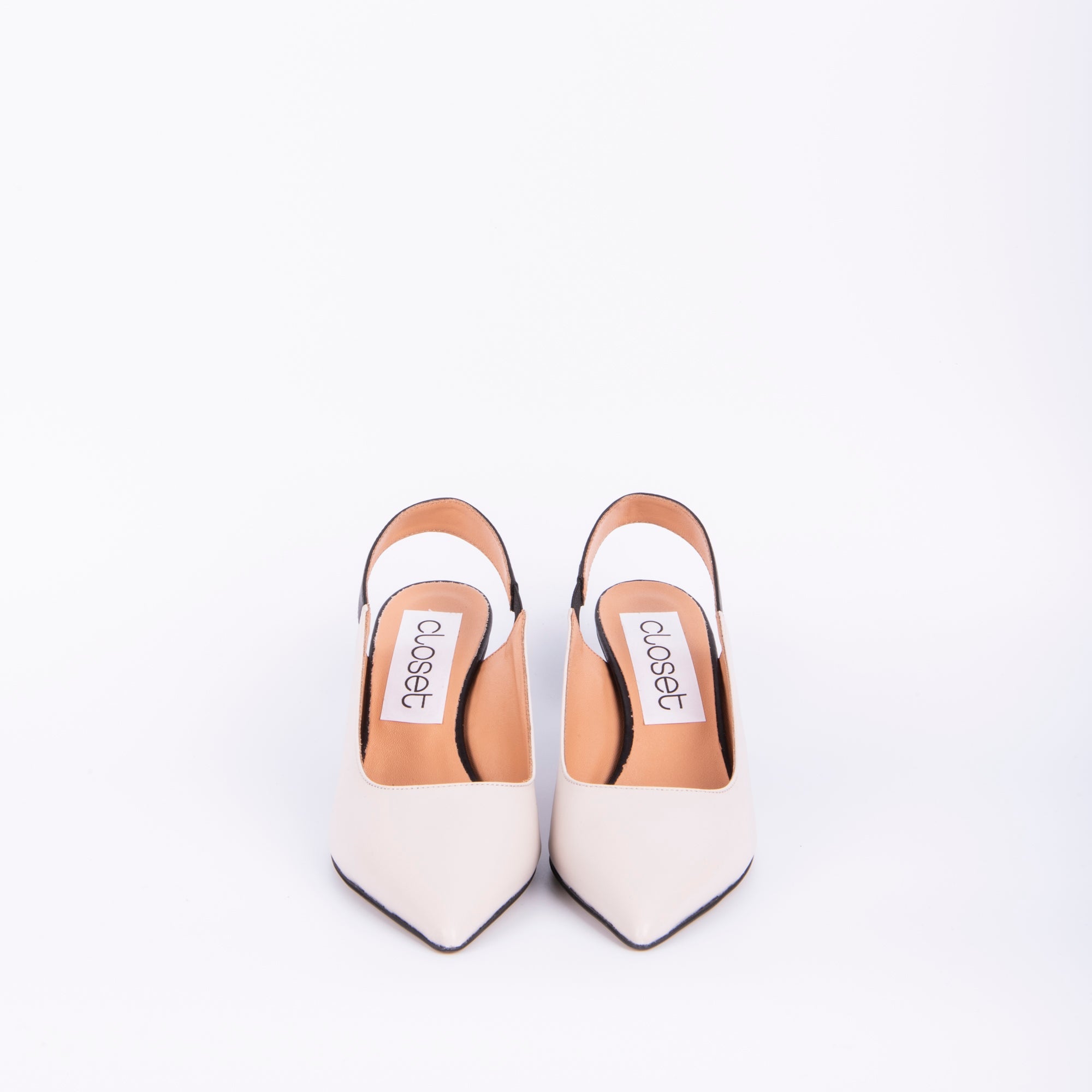 Eleni savage beige - décolleté in pelle beige - Marta Ray