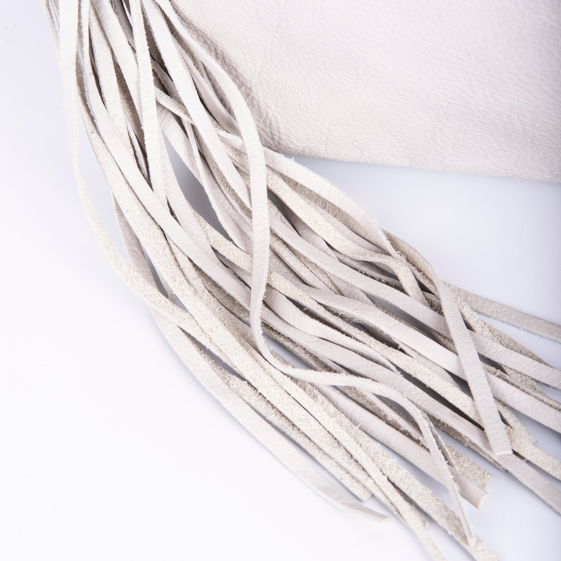 Floe mousse polvere - borsa a spalla in pelle bianca - Marta Ray