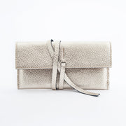 Fred bag organizer martellato laminato platino - Marta Ray