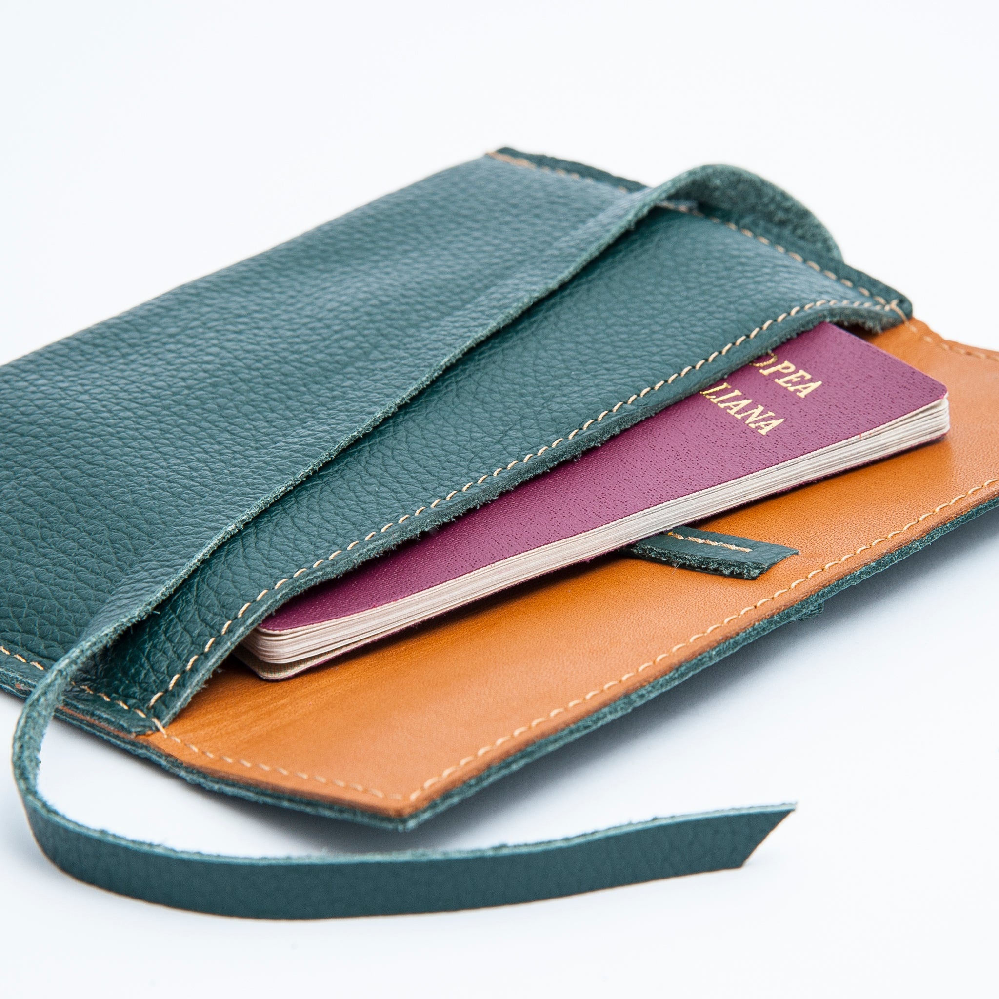 Fred bag organizer martellato verde cardo marino - Marta Ray
