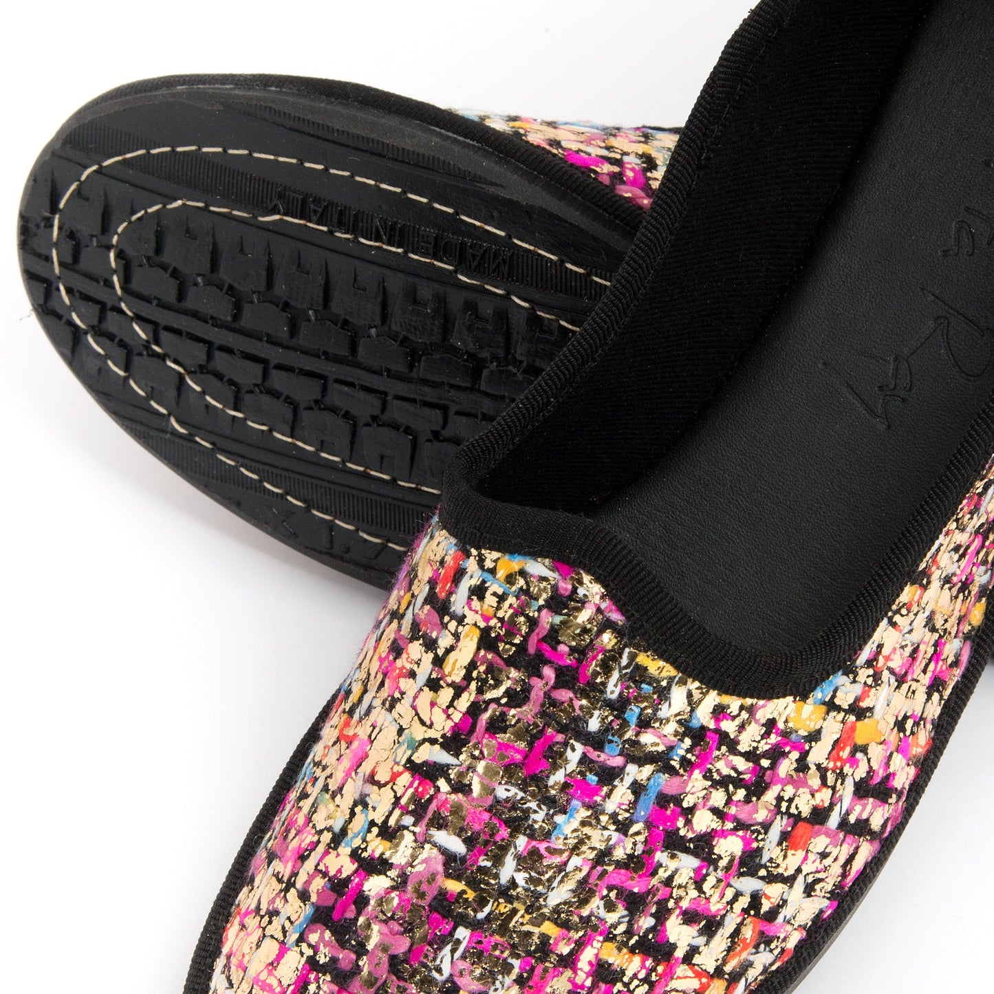 Friulana sacchetto boucle laminato fuxia - Marta Ray