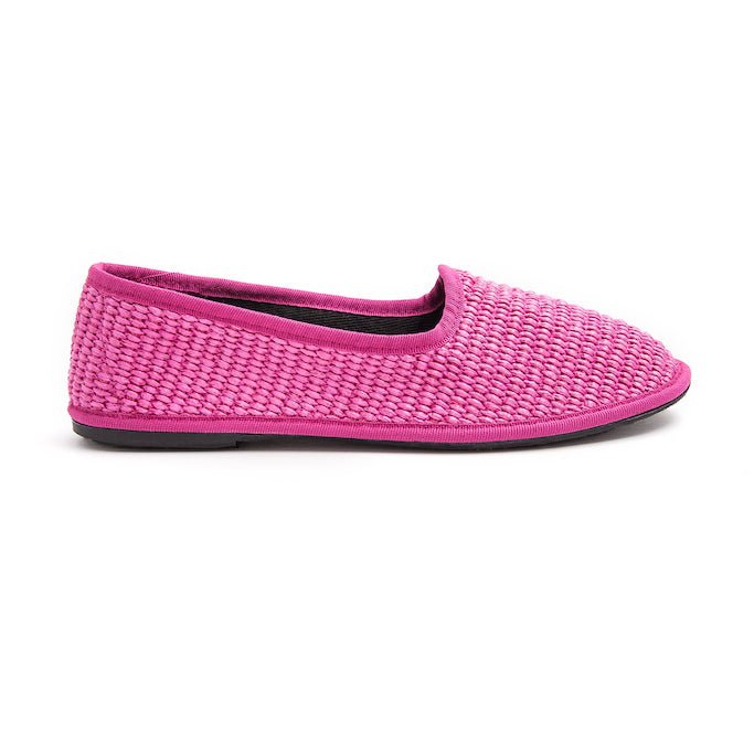 Friulana sacchetto rafia fucsia - Marta Ray