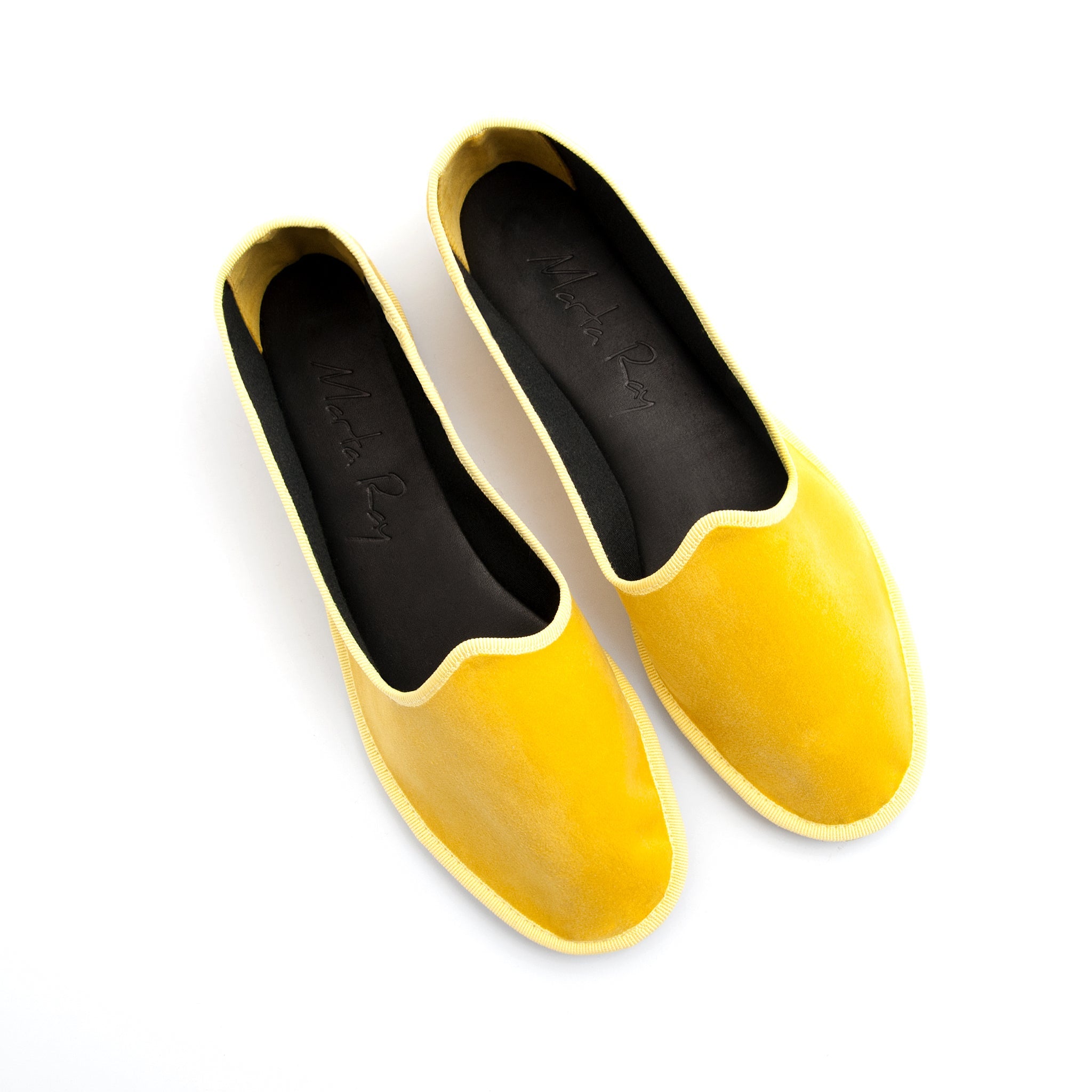 Friulana sacchetto velluto limone - Marta Ray