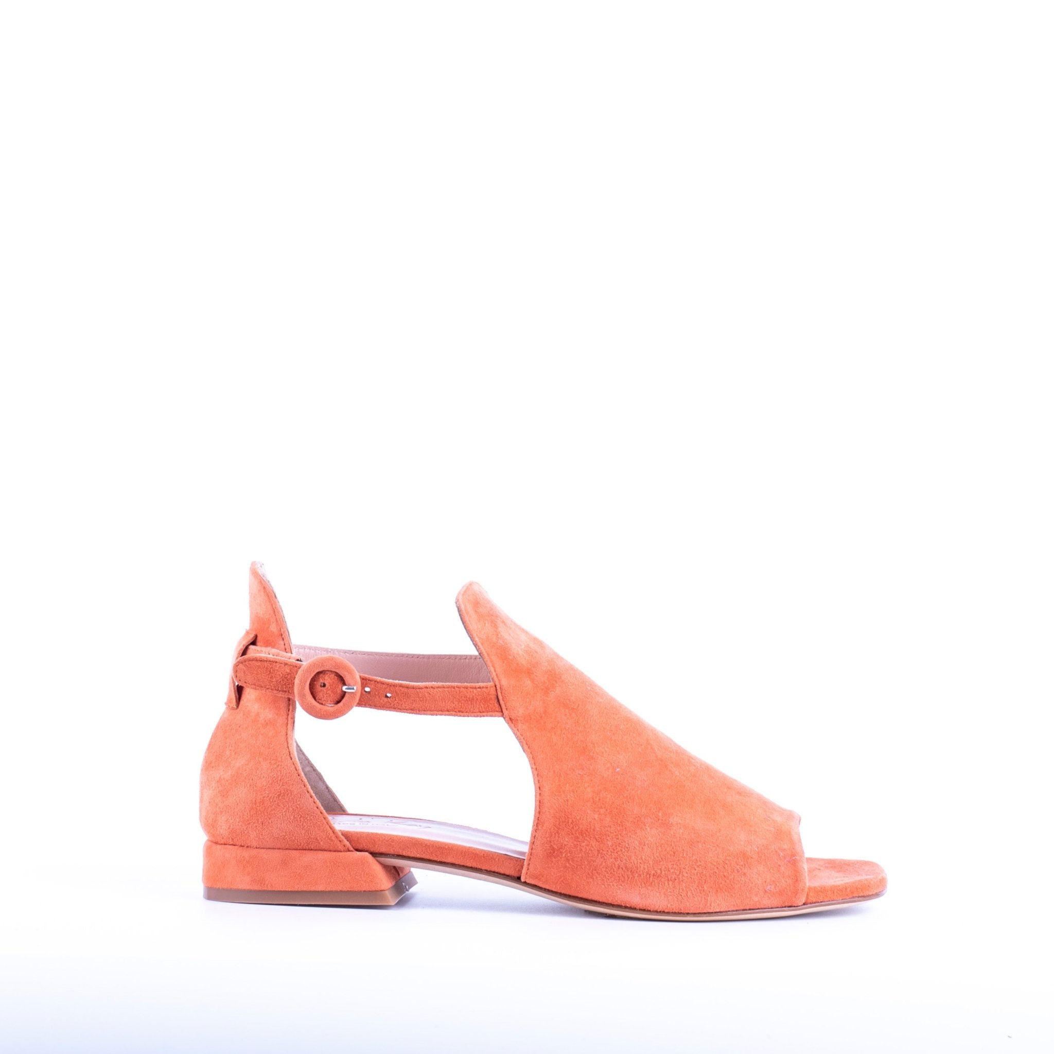Gaho T2A camoscio arancio - scarpa spuntata in pelle arancione - Marta Ray
