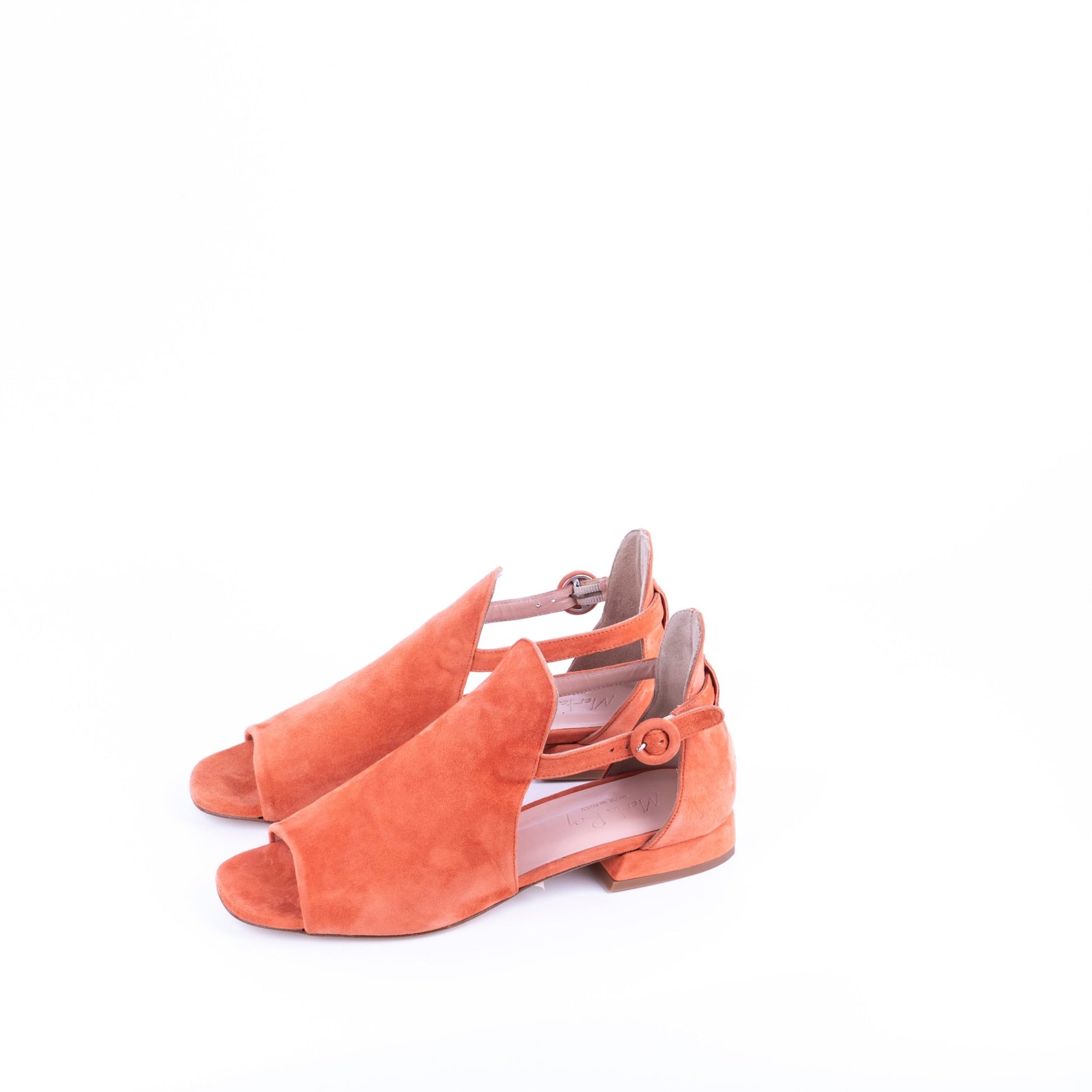 Gaho T2A camoscio arancio - scarpa spuntata in pelle arancione - Marta Ray