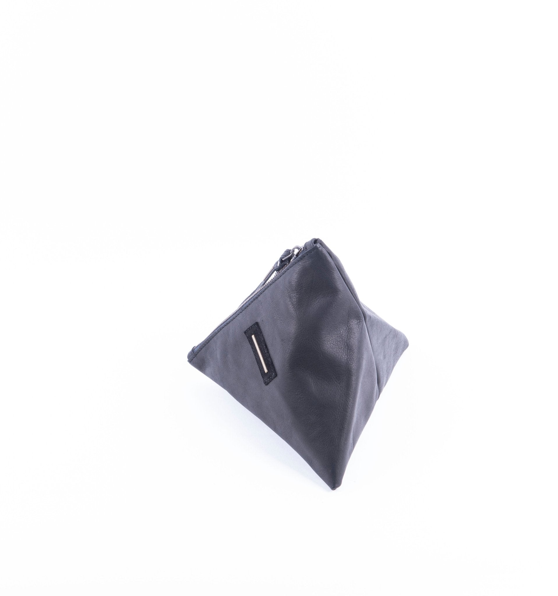 Gigi Small cerato nero - borsellino in pelle nera - Marta Ray