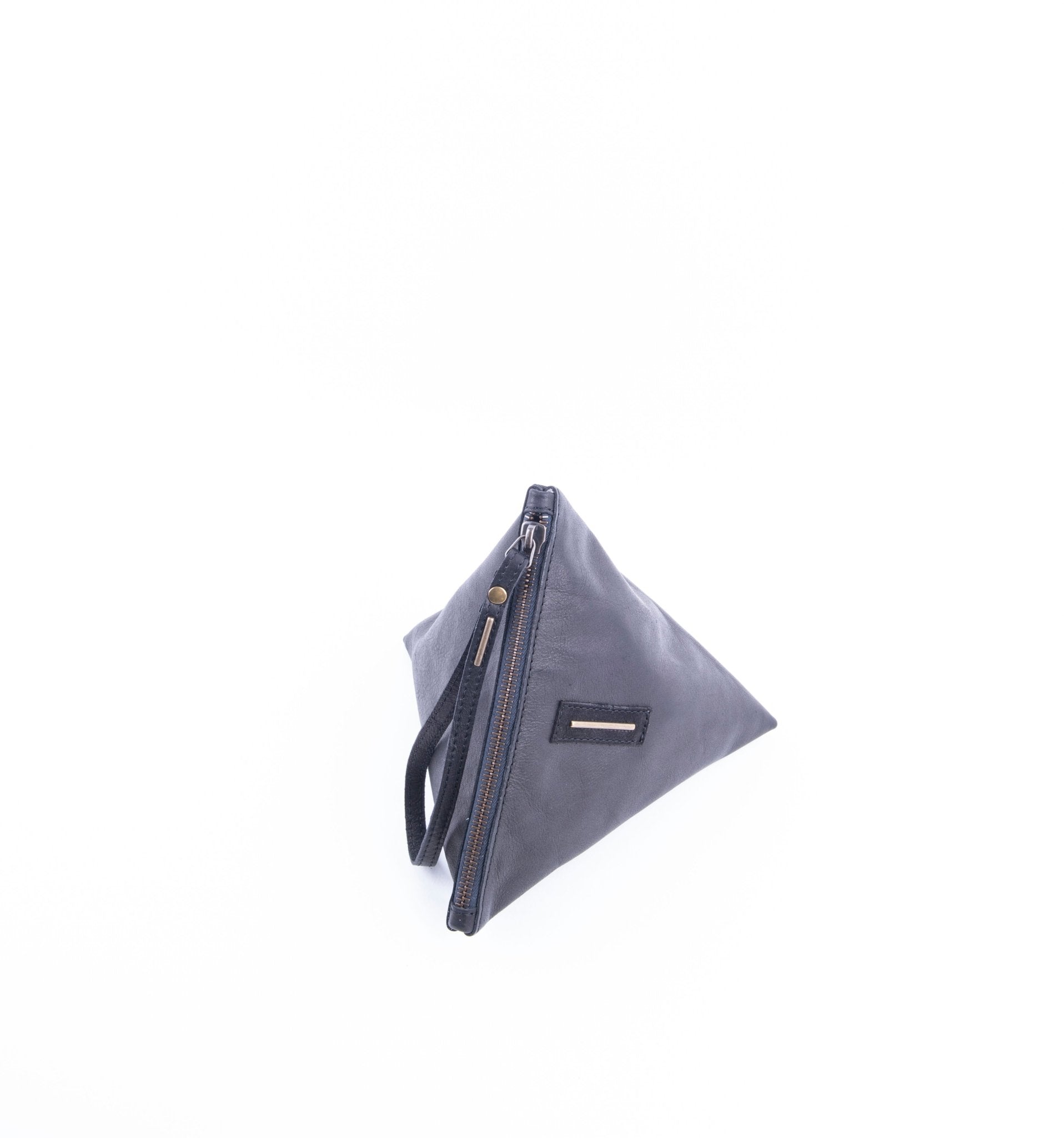 Gigi Small cerato nero - borsellino in pelle nera - Marta Ray