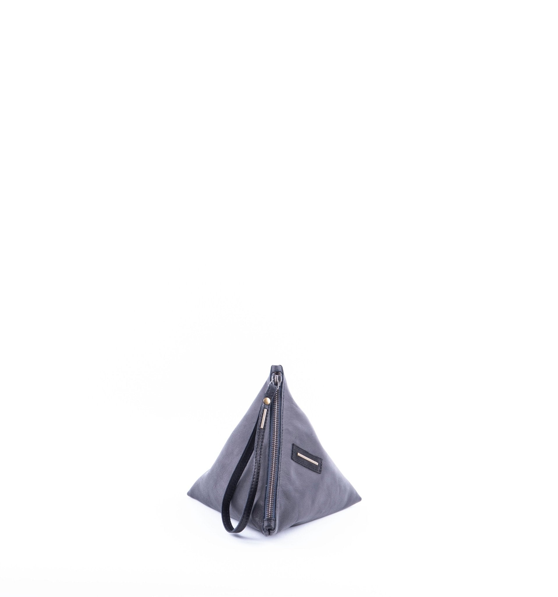 Gigi Small cerato nero - borsellino in pelle nera - Marta Ray