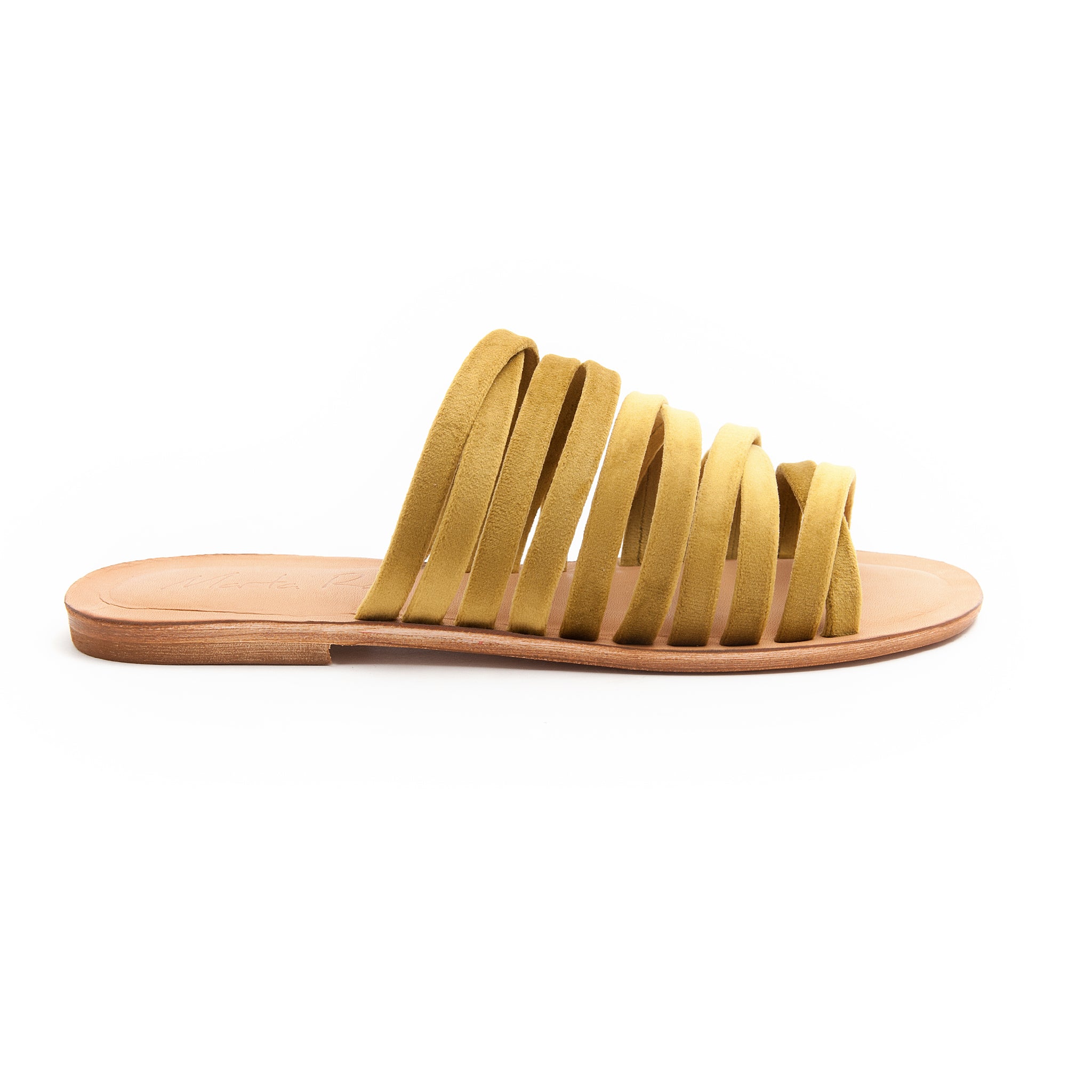 Ginger pad velluto oliva - Marta Ray