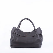 Grace bull testa di moro - borsa a spalla grande in pelle marrone - Marta Ray
