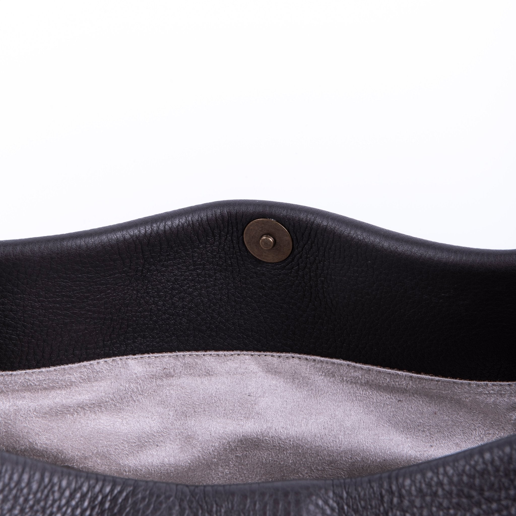 Grace bull testa di moro - borsa a spalla grande in pelle marrone - Marta Ray
