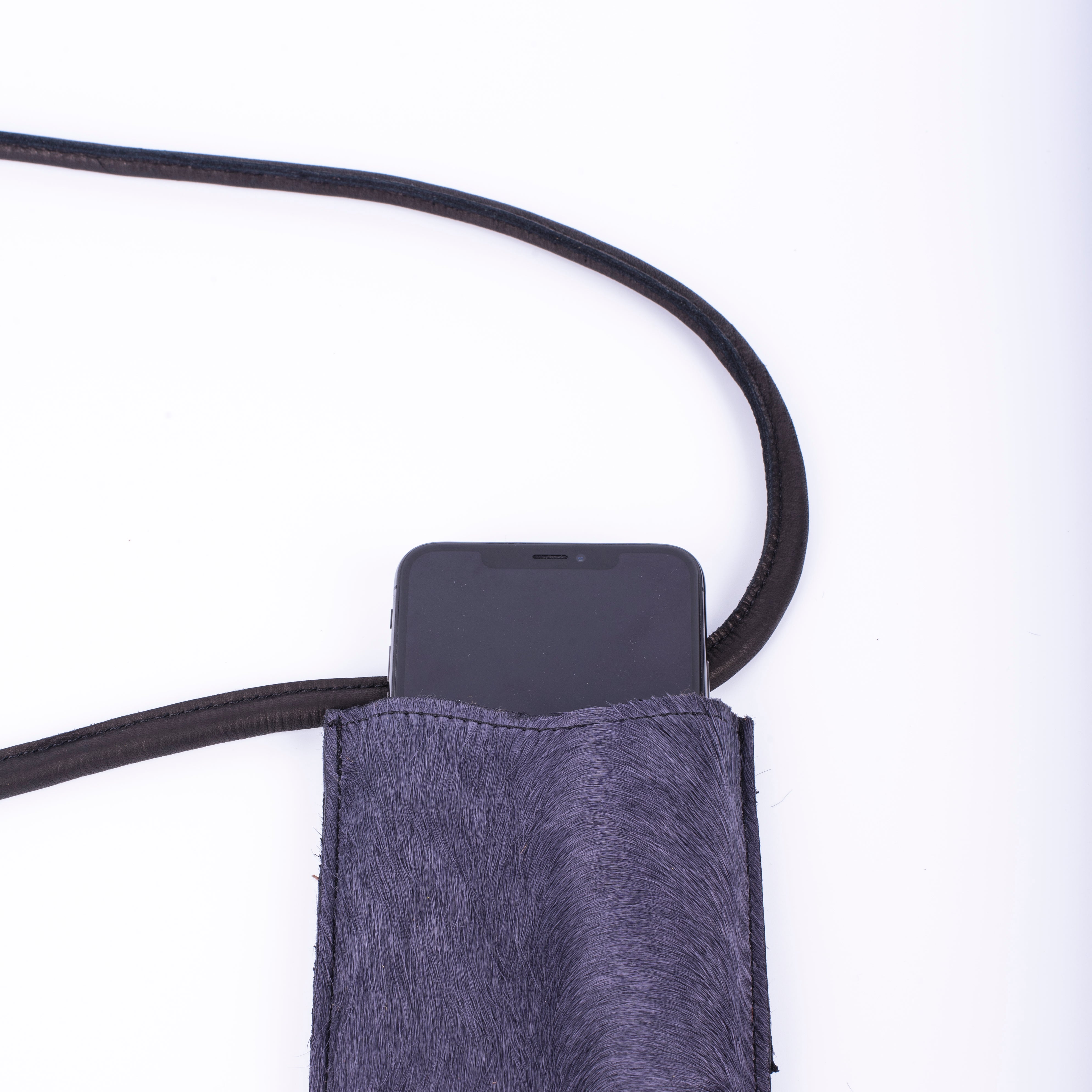 Ilde gray pony - gray pony mobile phone holder
