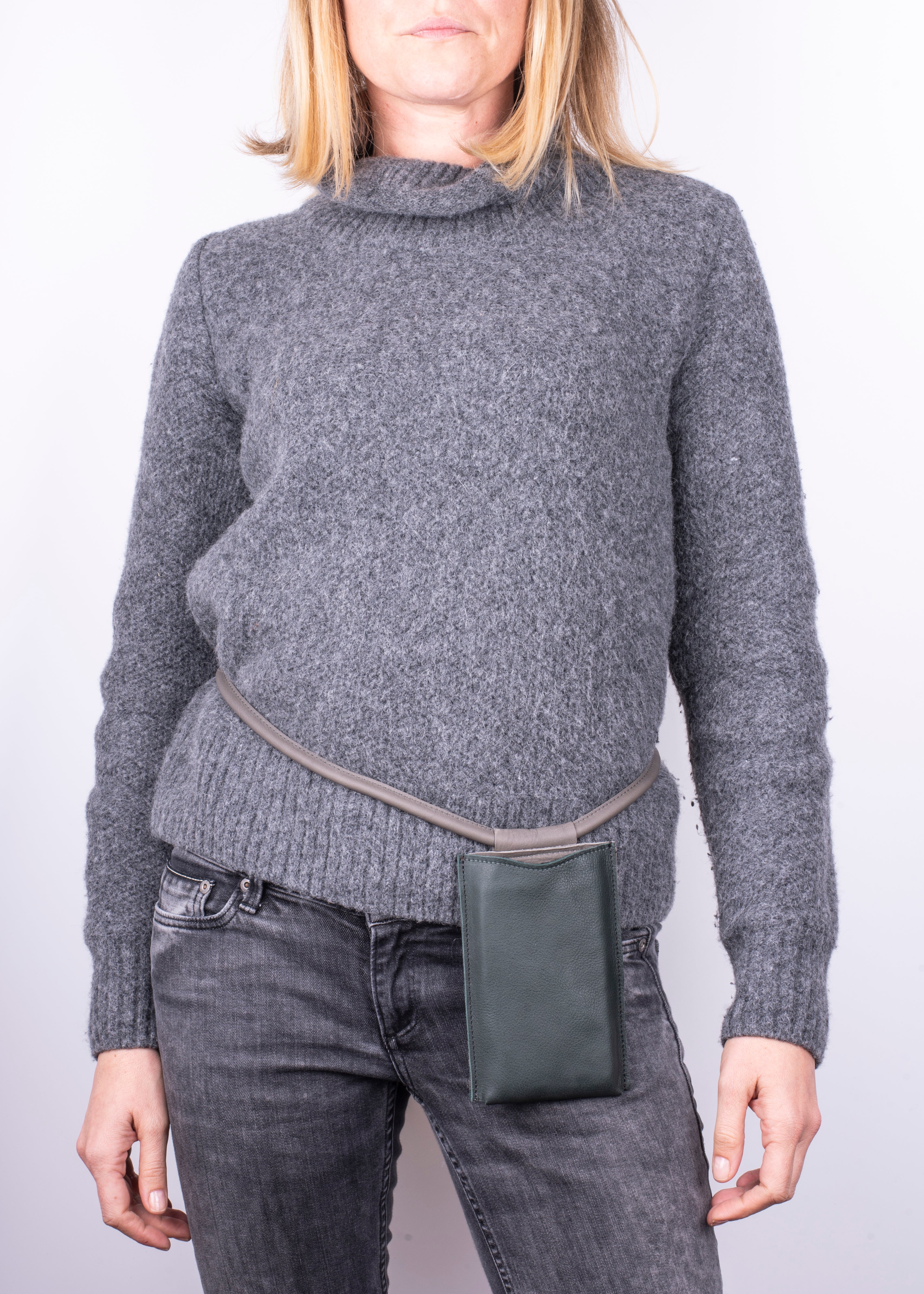 Ilde martellato verde + grigio