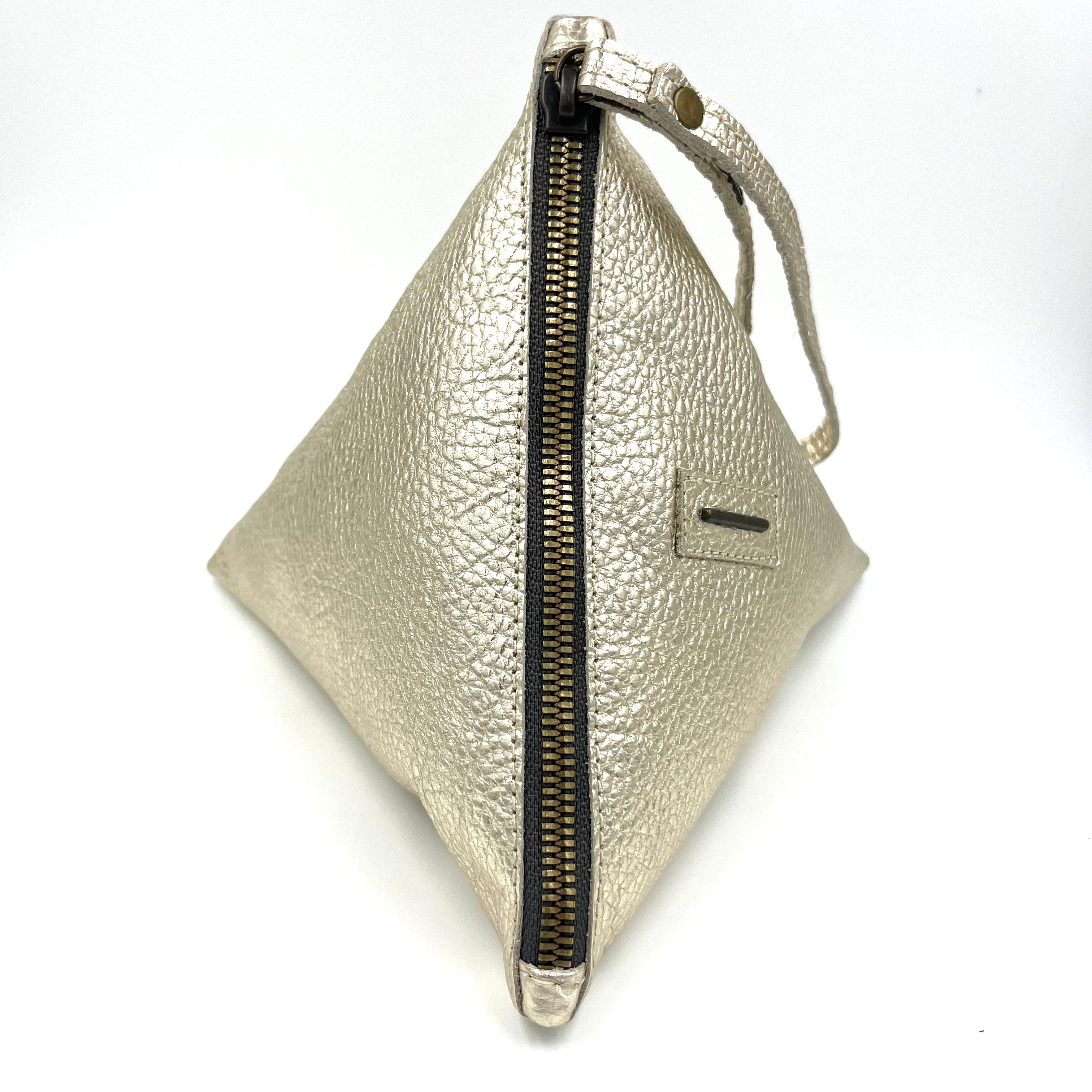 Gigi S martellato laminato platino