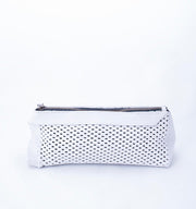 Jana Medium long beach + long beach rettangolo bianco ottico - borsellino in pelle bianca - Marta Ray