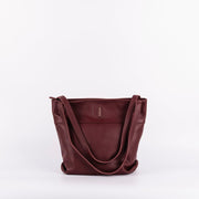Julie new york - borsa a spalla grande in pelle rubino - Marta Ray