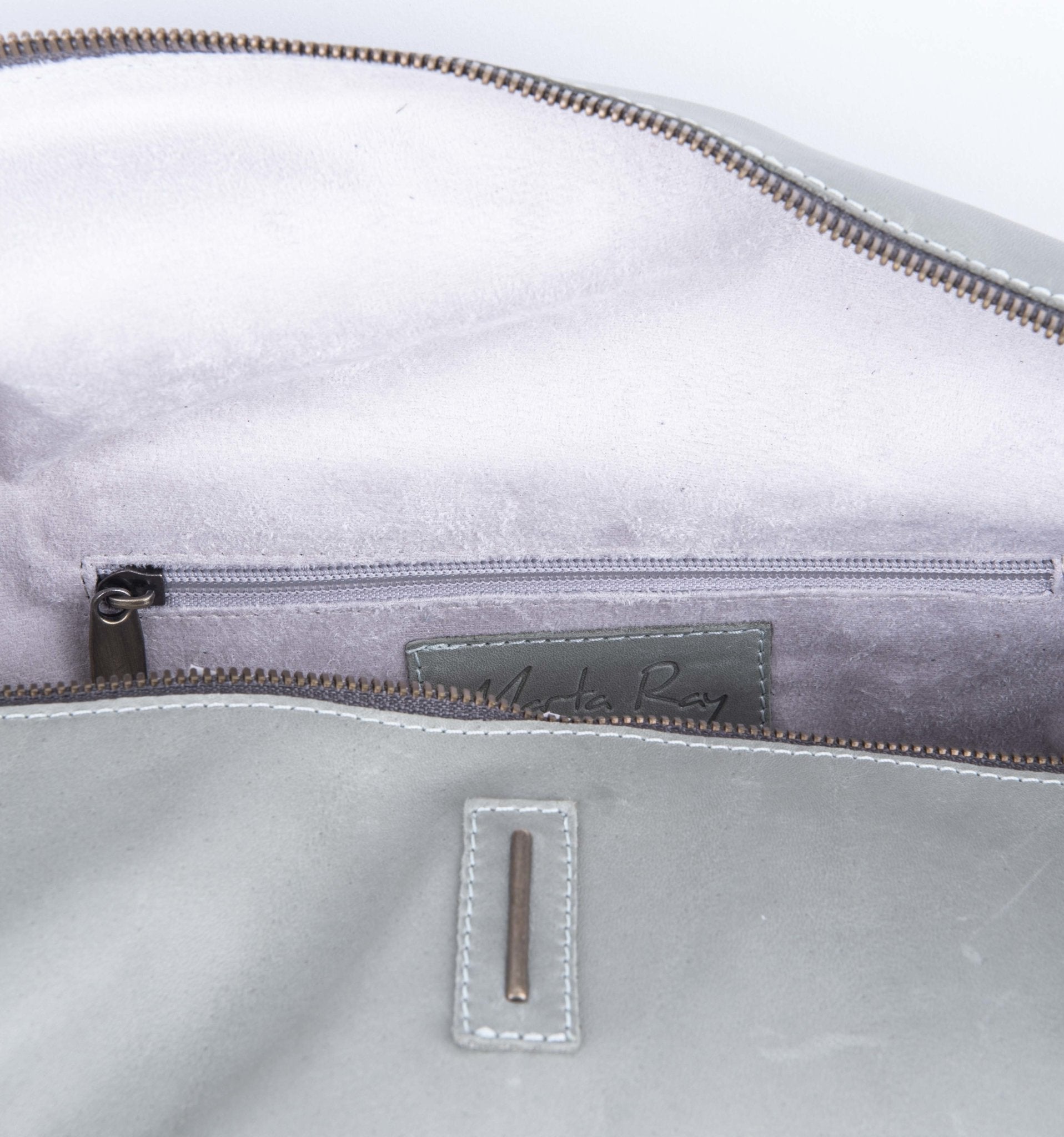 June mousse edera - borsa a tracolla in pelle - Marta Ray