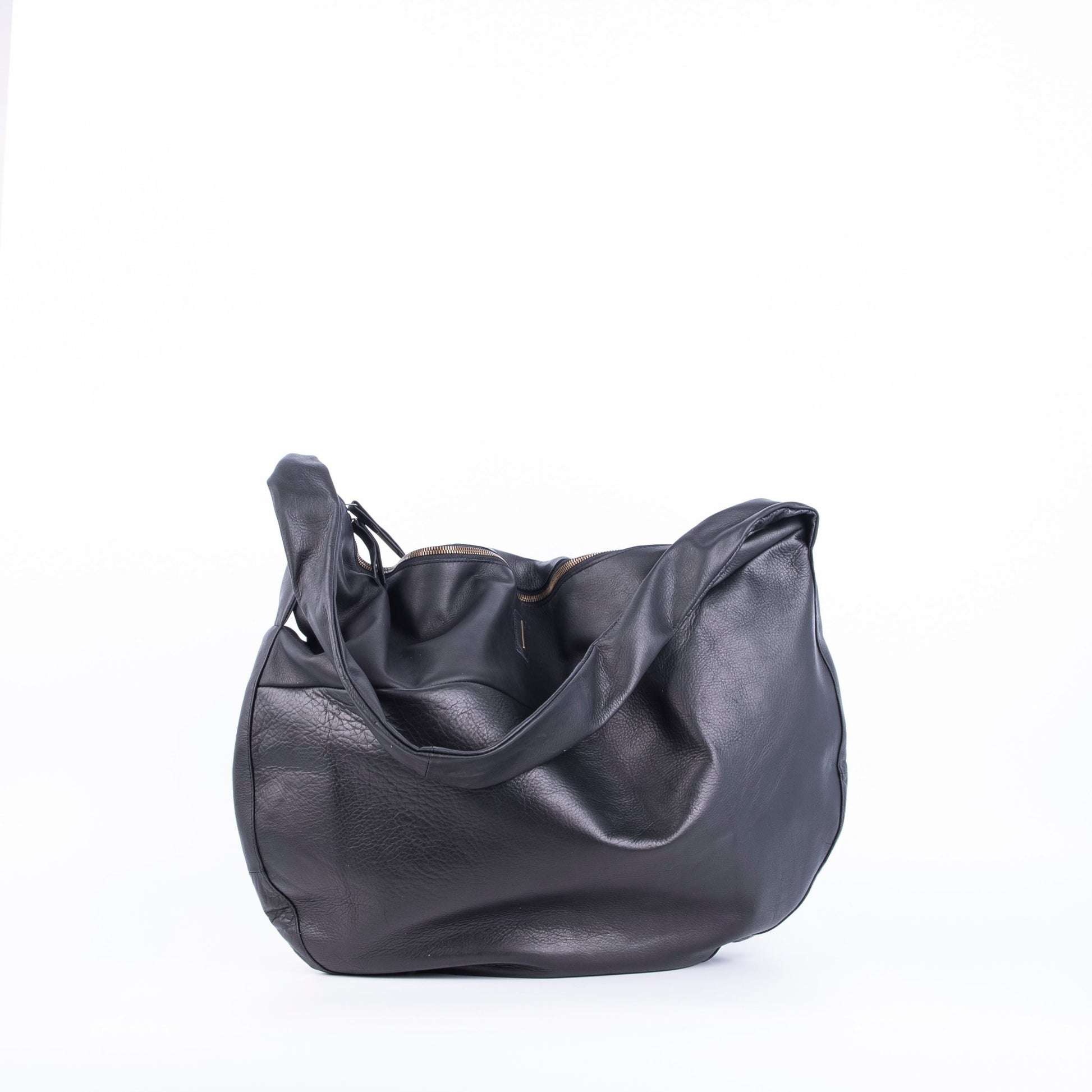 June mousse nero - borsa a tracolla in pelle - Marta Ray