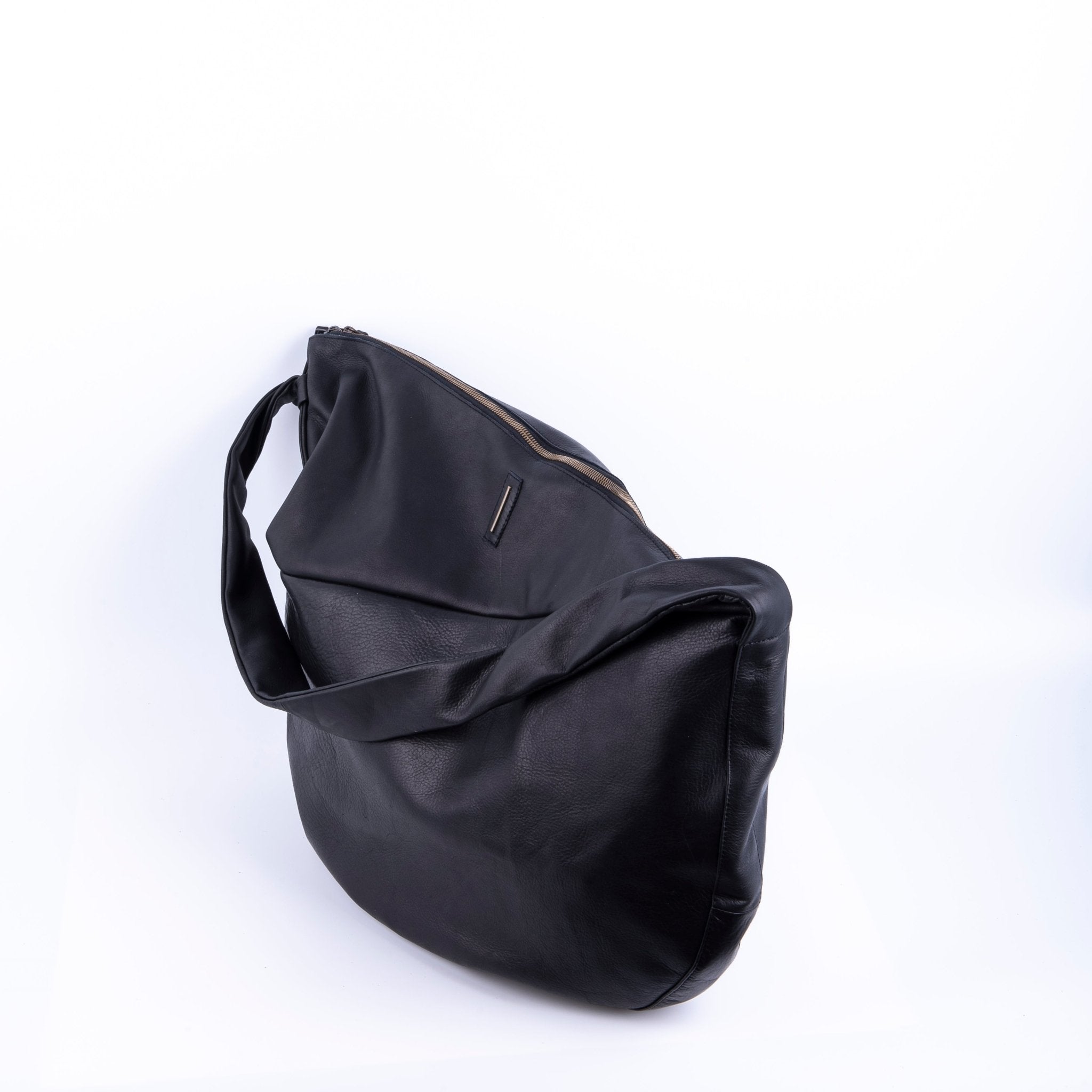 June mousse nero - borsa a tracolla in pelle - Marta Ray