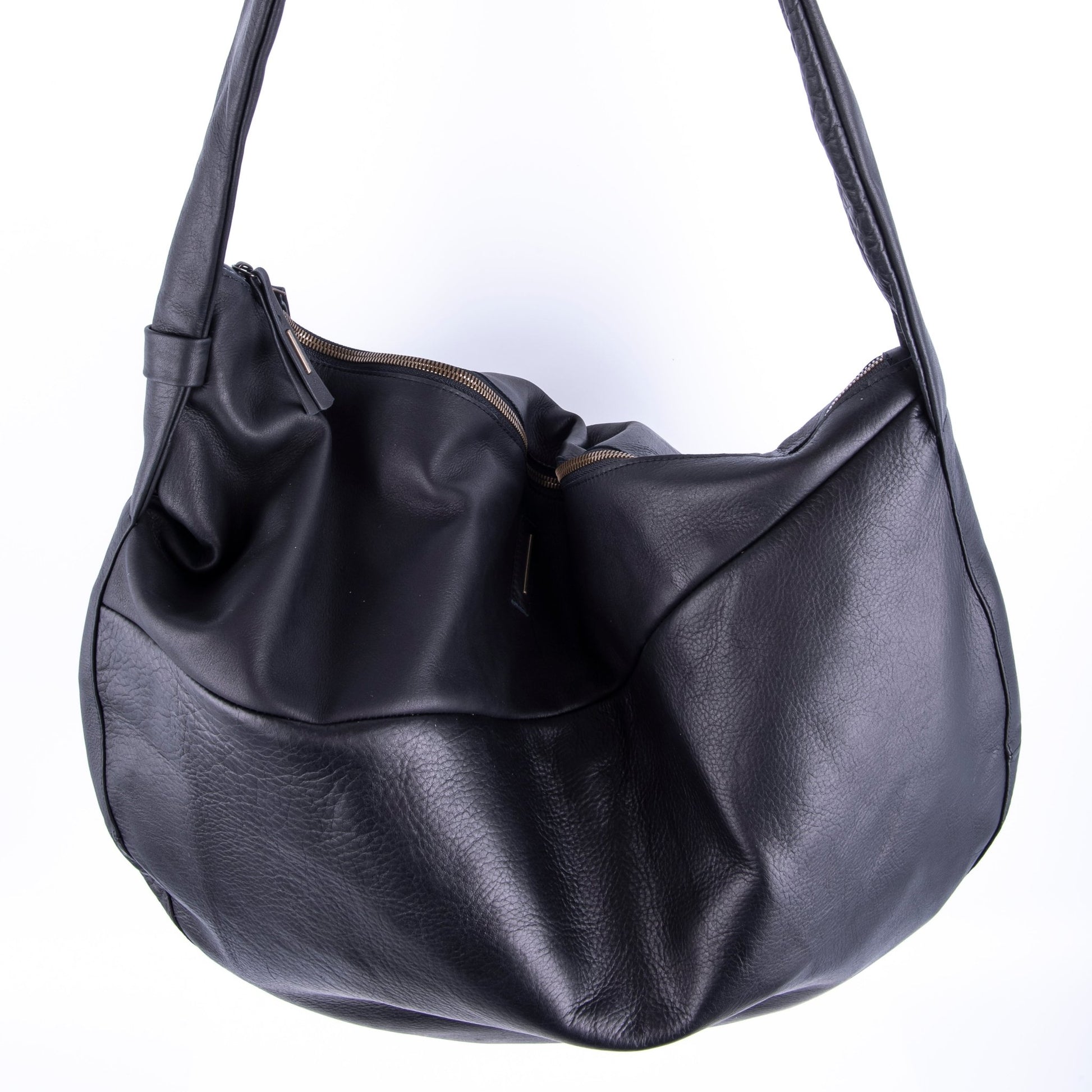 June mousse nero - borsa a tracolla in pelle - Marta Ray